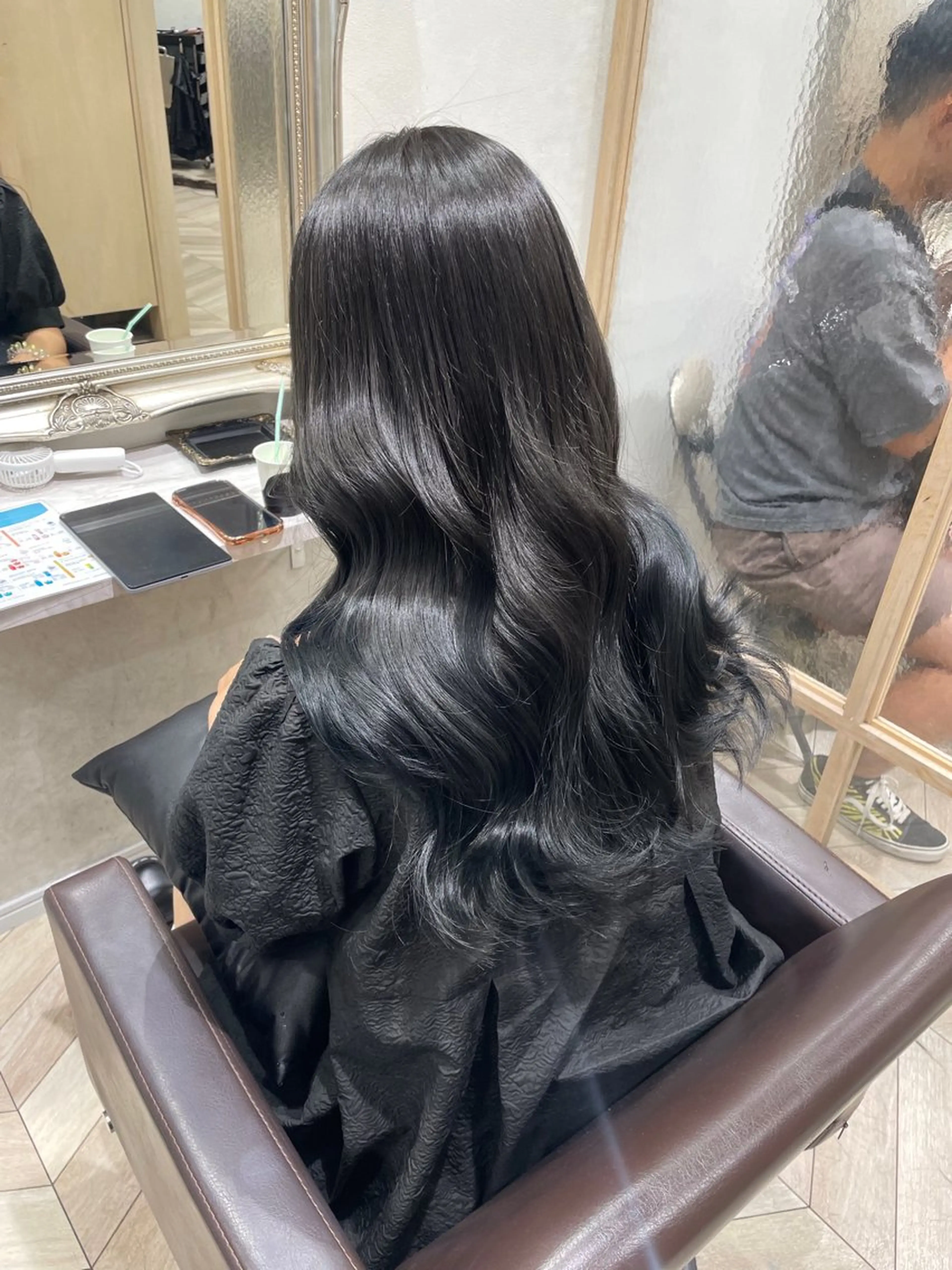 ロング カット ヘアカラー トリートメント KANA🌷 髪質改善のヘアスタイル