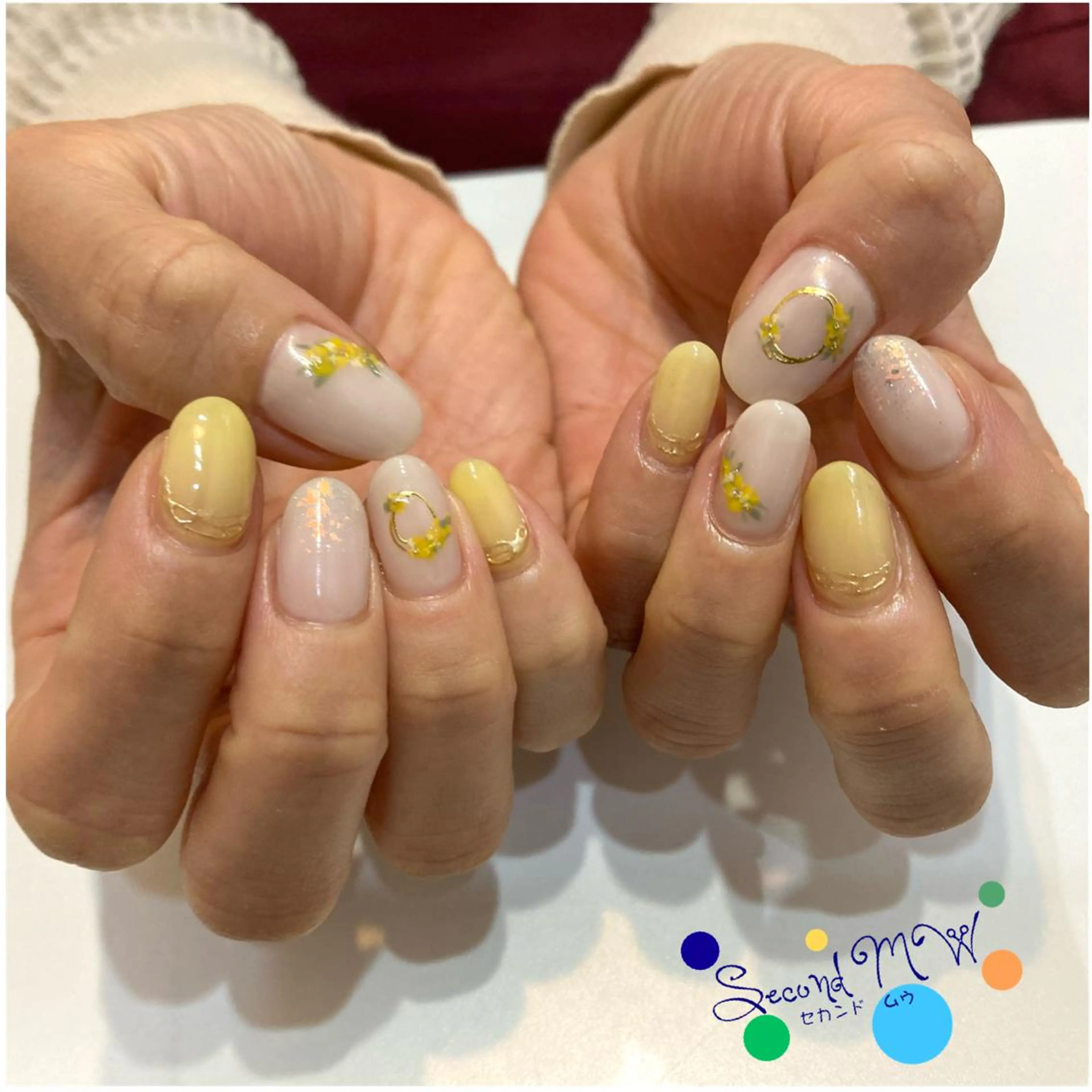 ネイル SecondMW _nail 　川連のネイルデザイン