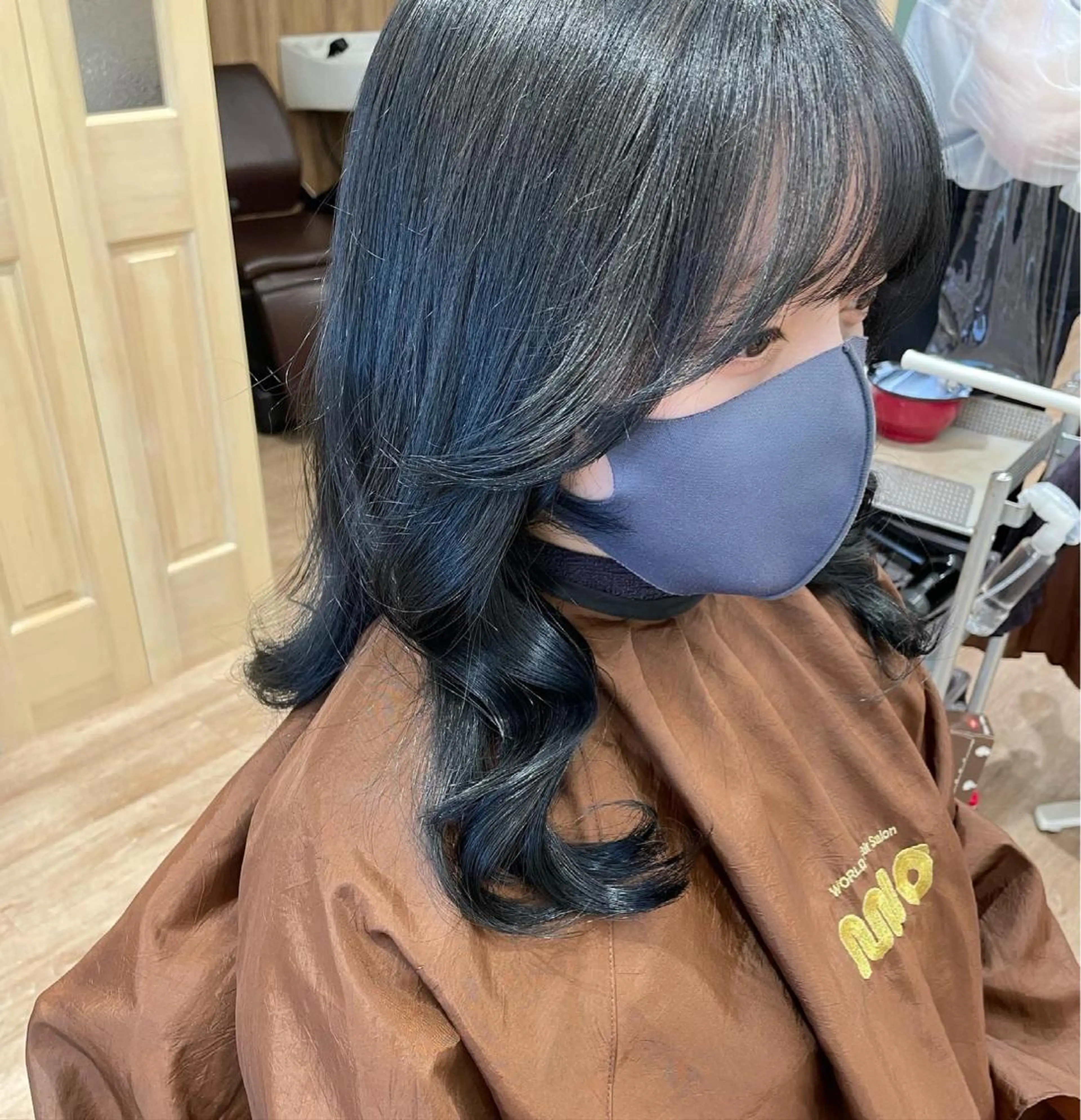 セミロング KANAMI日暮里 韓国ヘア・メイクのヘアスタイル