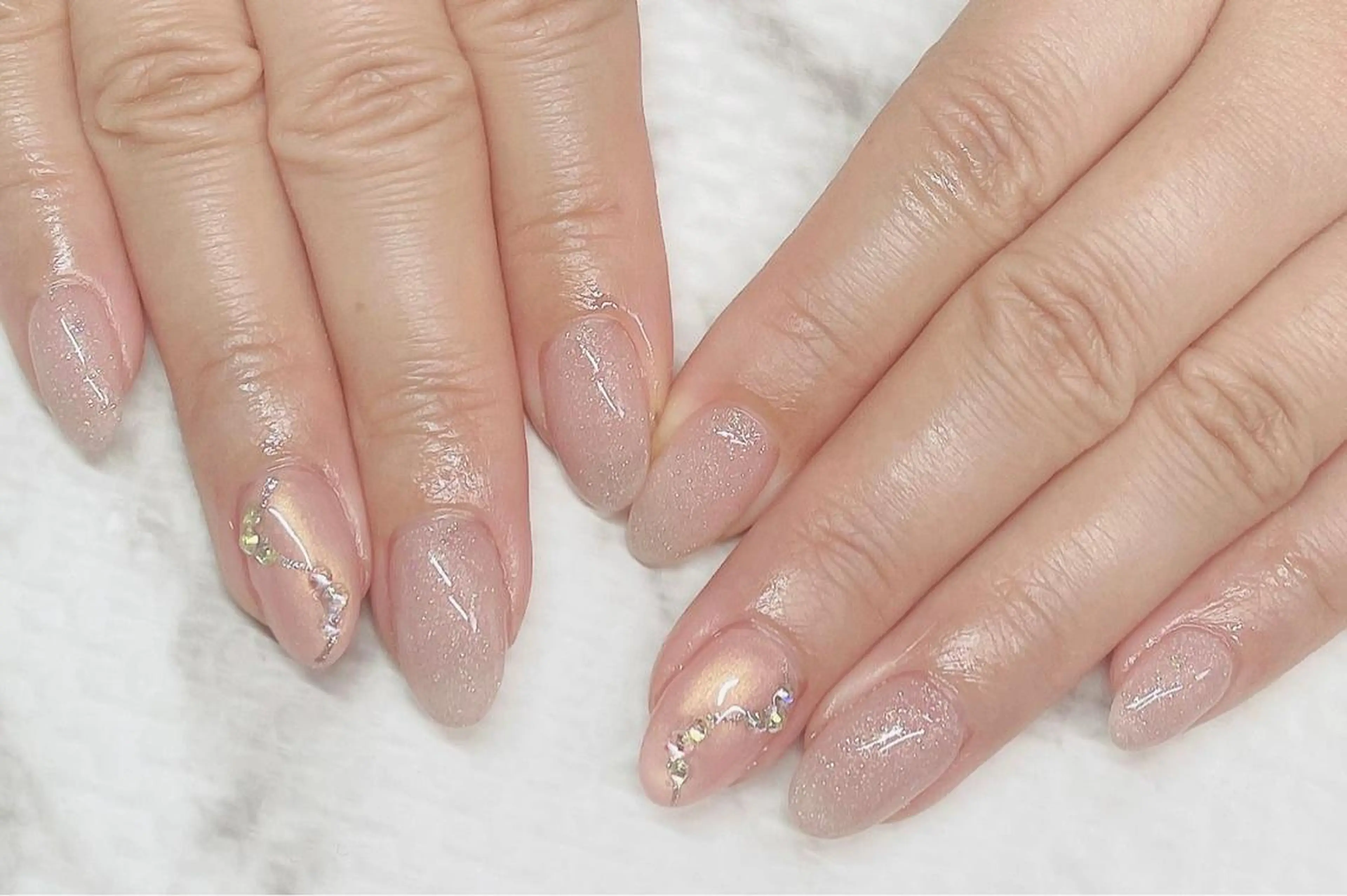 ネイル アニマル柄 べっ甲ネイル フットネイル グリーン オフィスネイル Lily Roseスタッフ一同のマツエク・マツパデザイン