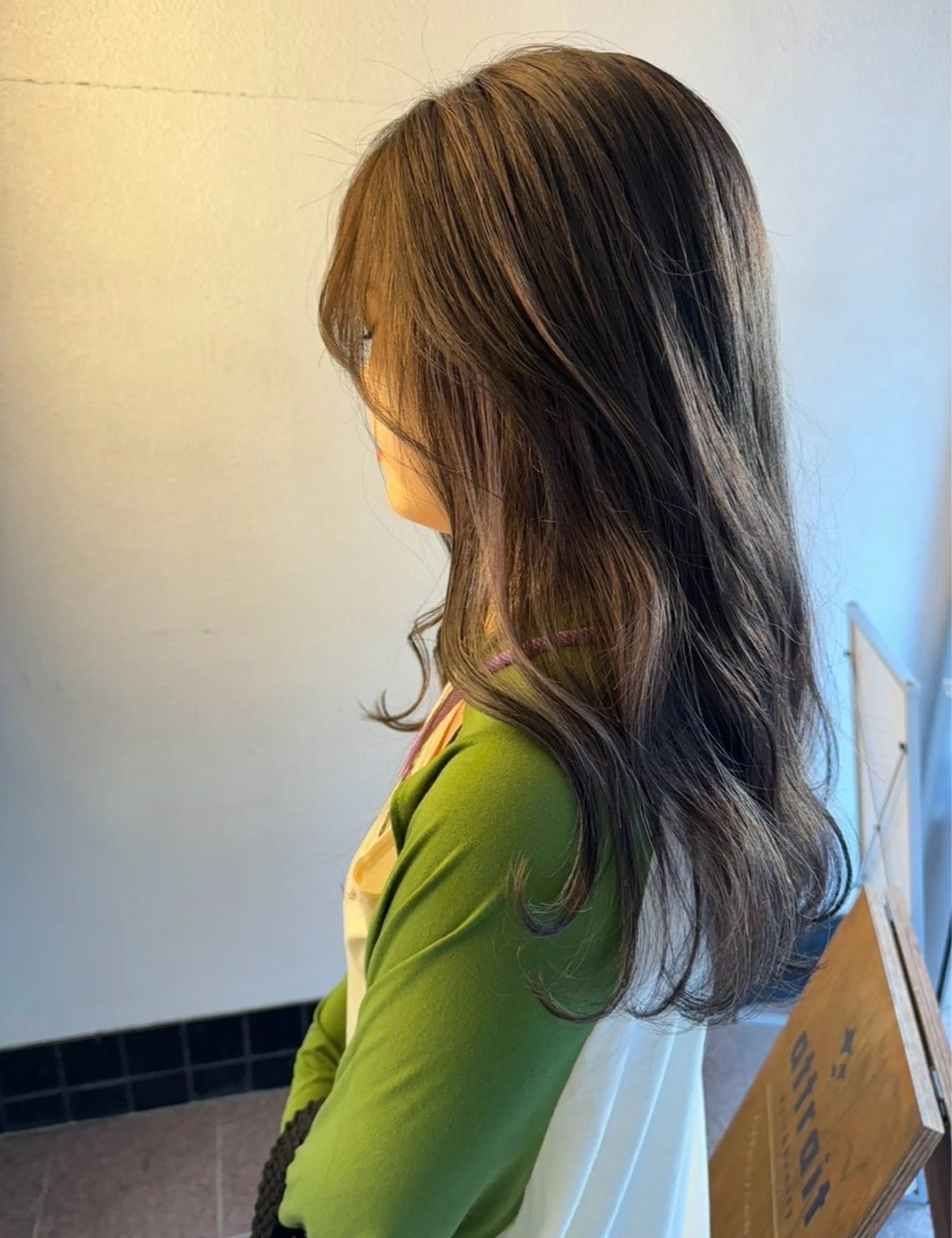 ロング カラー attrait茅ヶ崎 関根美歩のヘアスタイル