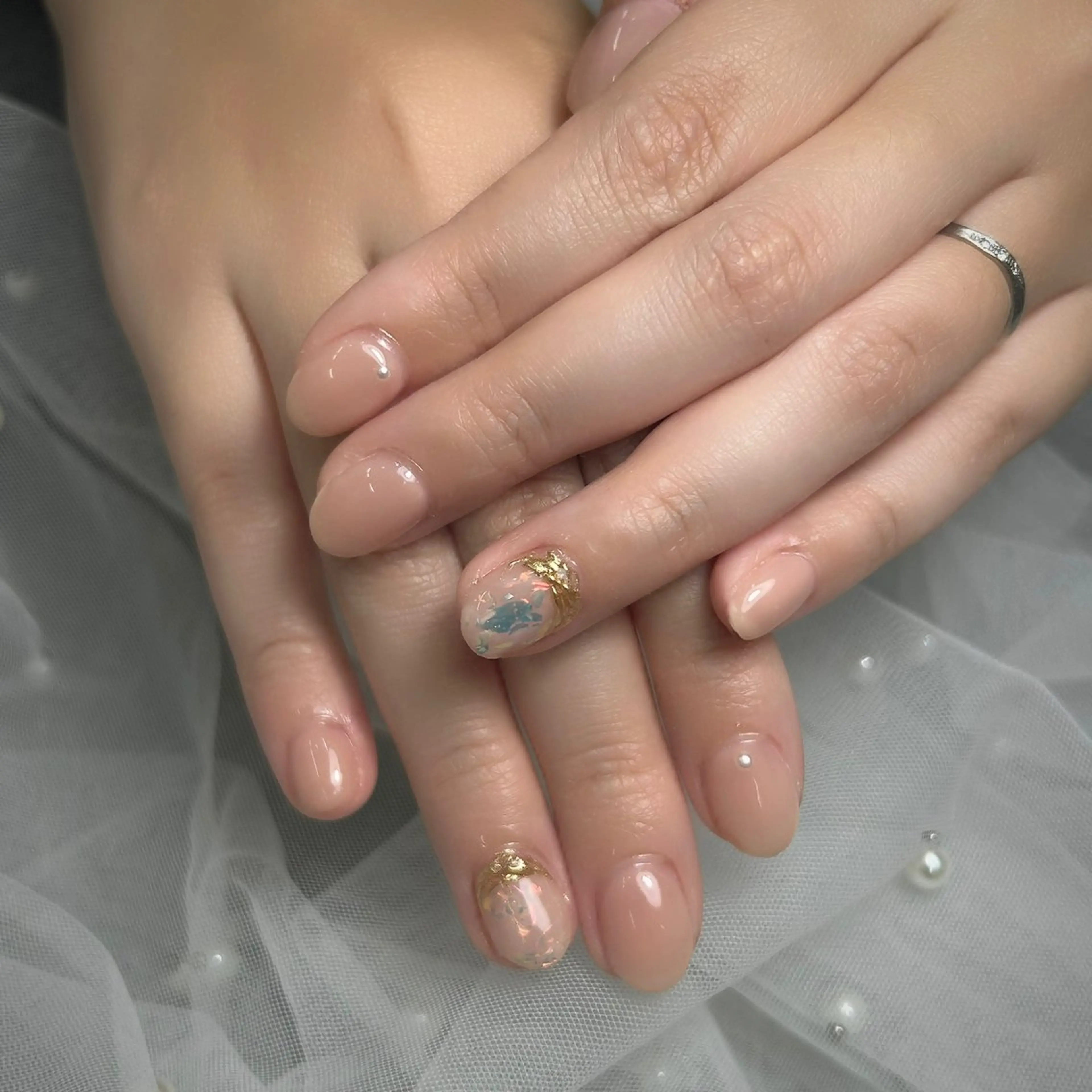 ネイル ニュアンスネイル ハンドネイル ANNE綾瀬店 eriのネイルデザイン