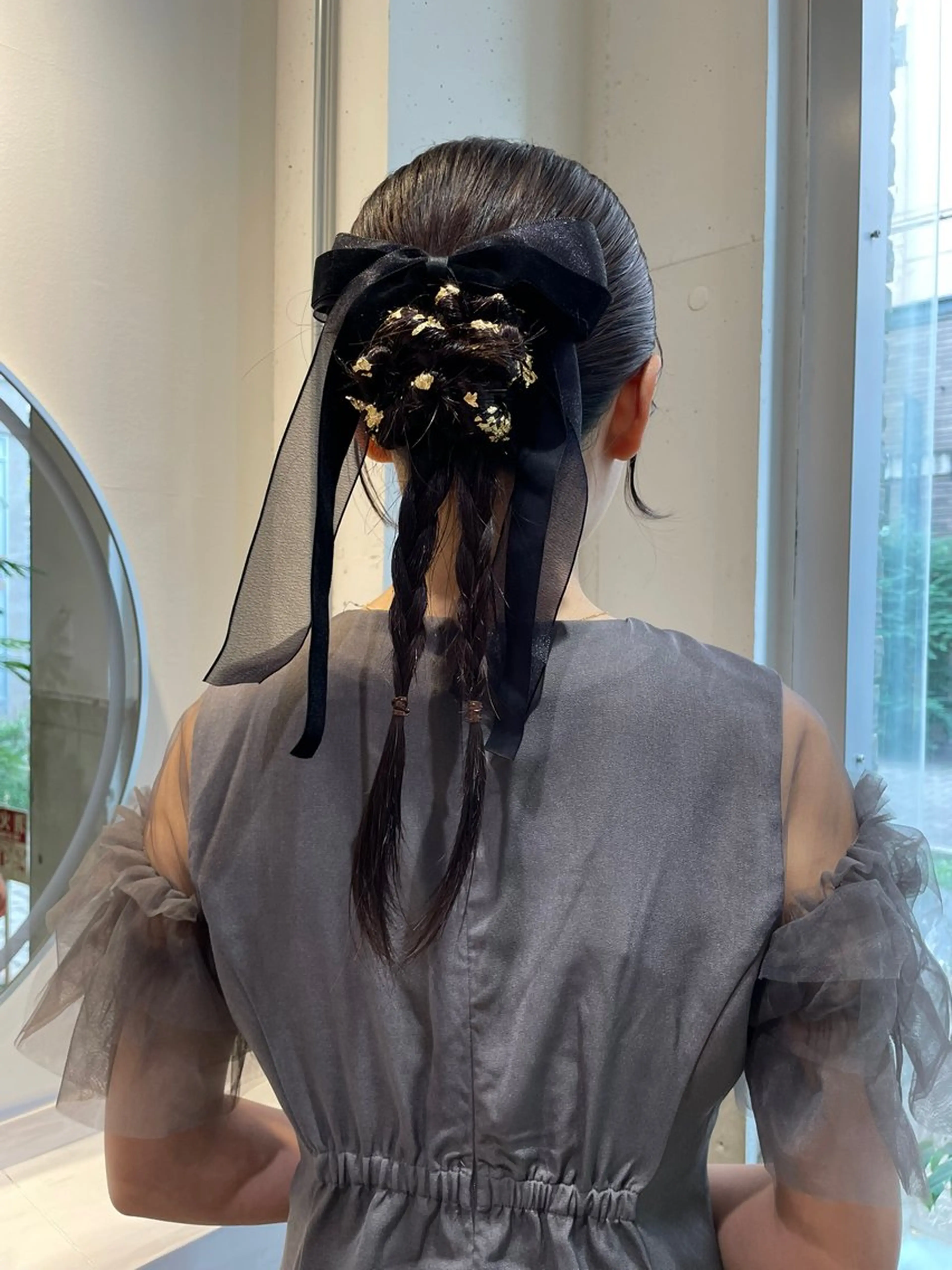 ロング 蘭々/レイヤーカット /ナチュラルヘアのヘアスタイル