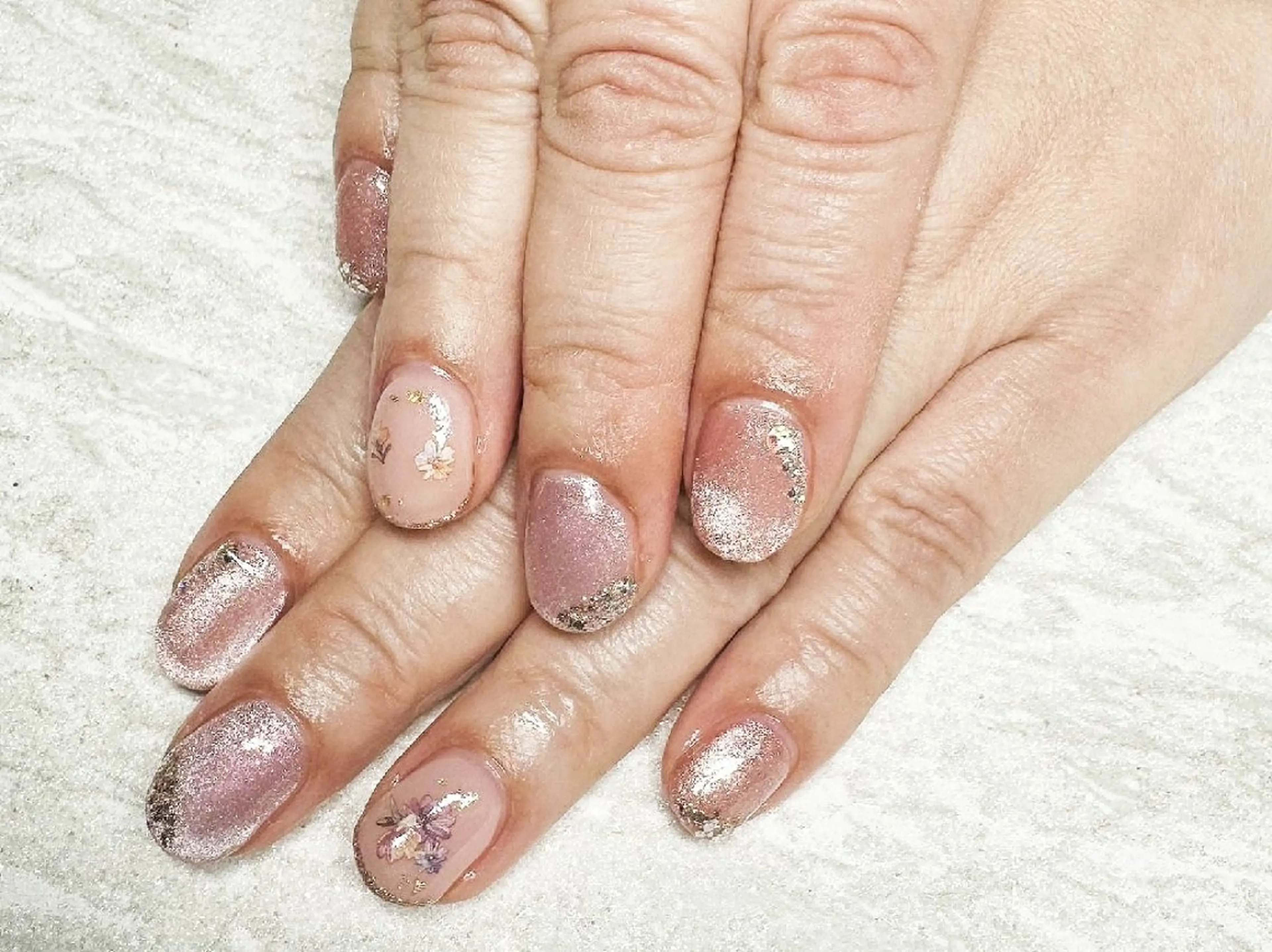 ネイル アートネイル 入学式 卒業式 韓国ネイル 持ち込み JULIE NAILのネイルデザイン