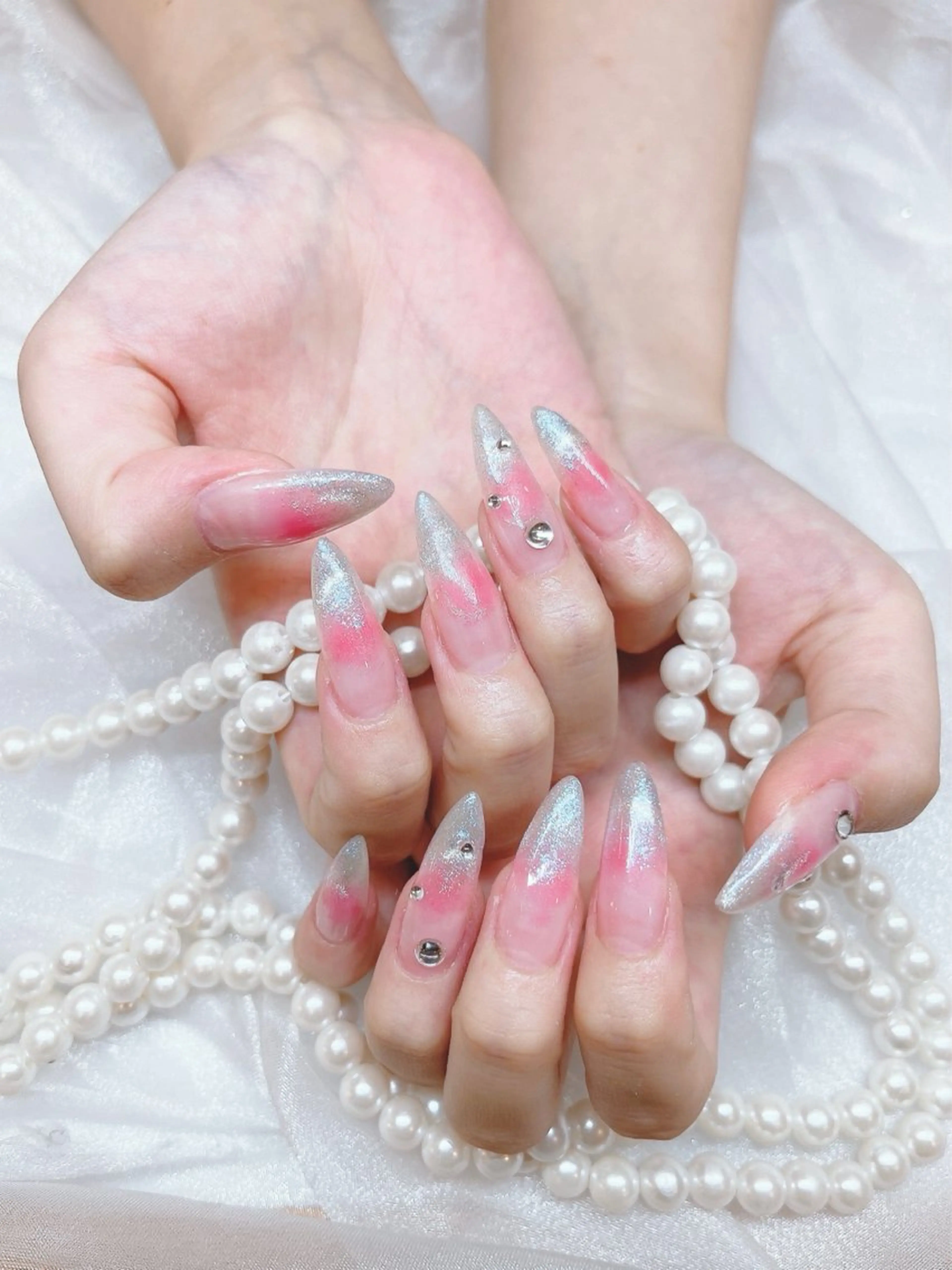 練習モデル🦋初回ジェルオフ無料‼️スカルプやり放題💫】の写真