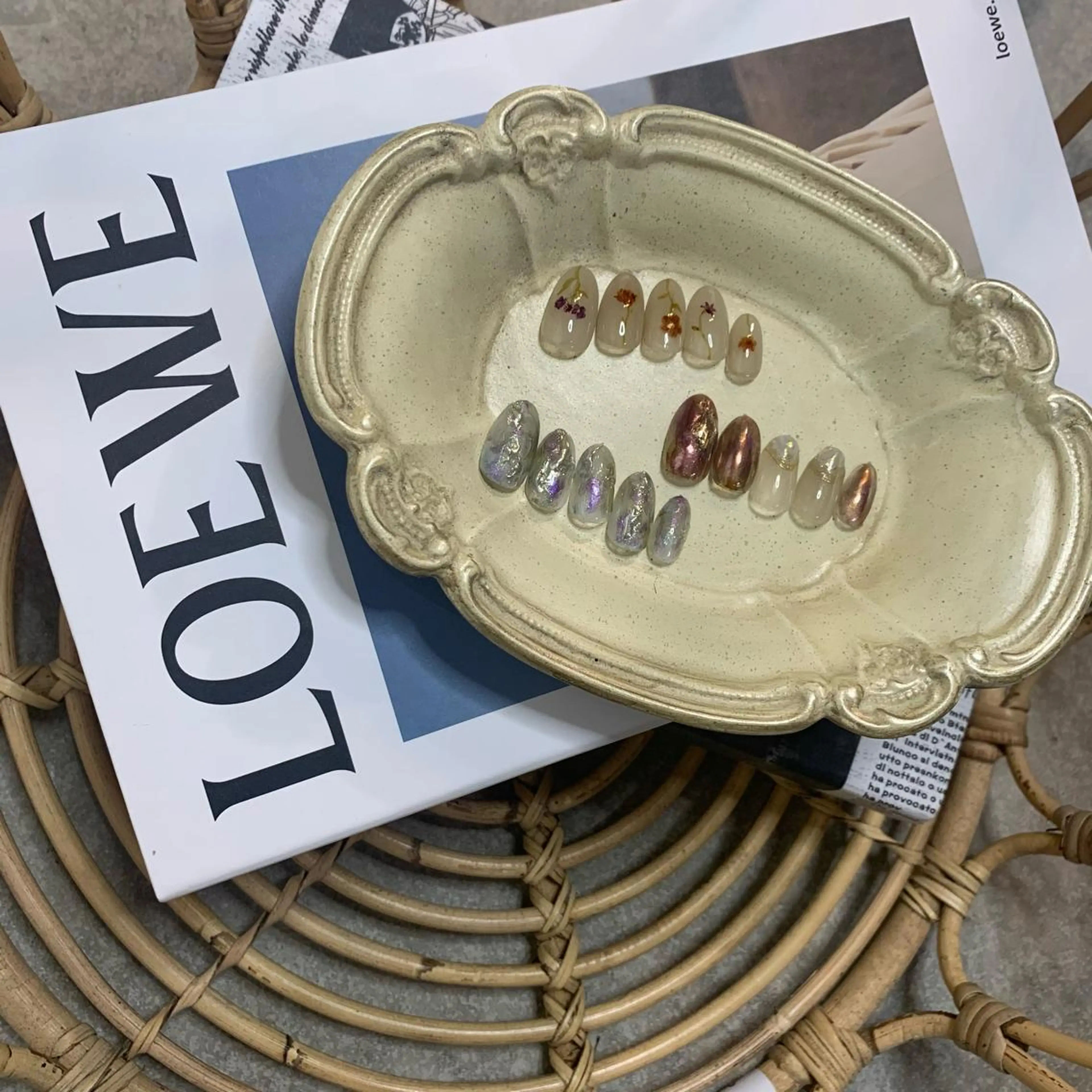 ショート カラー ネイル nailist akariのネイルデザイン