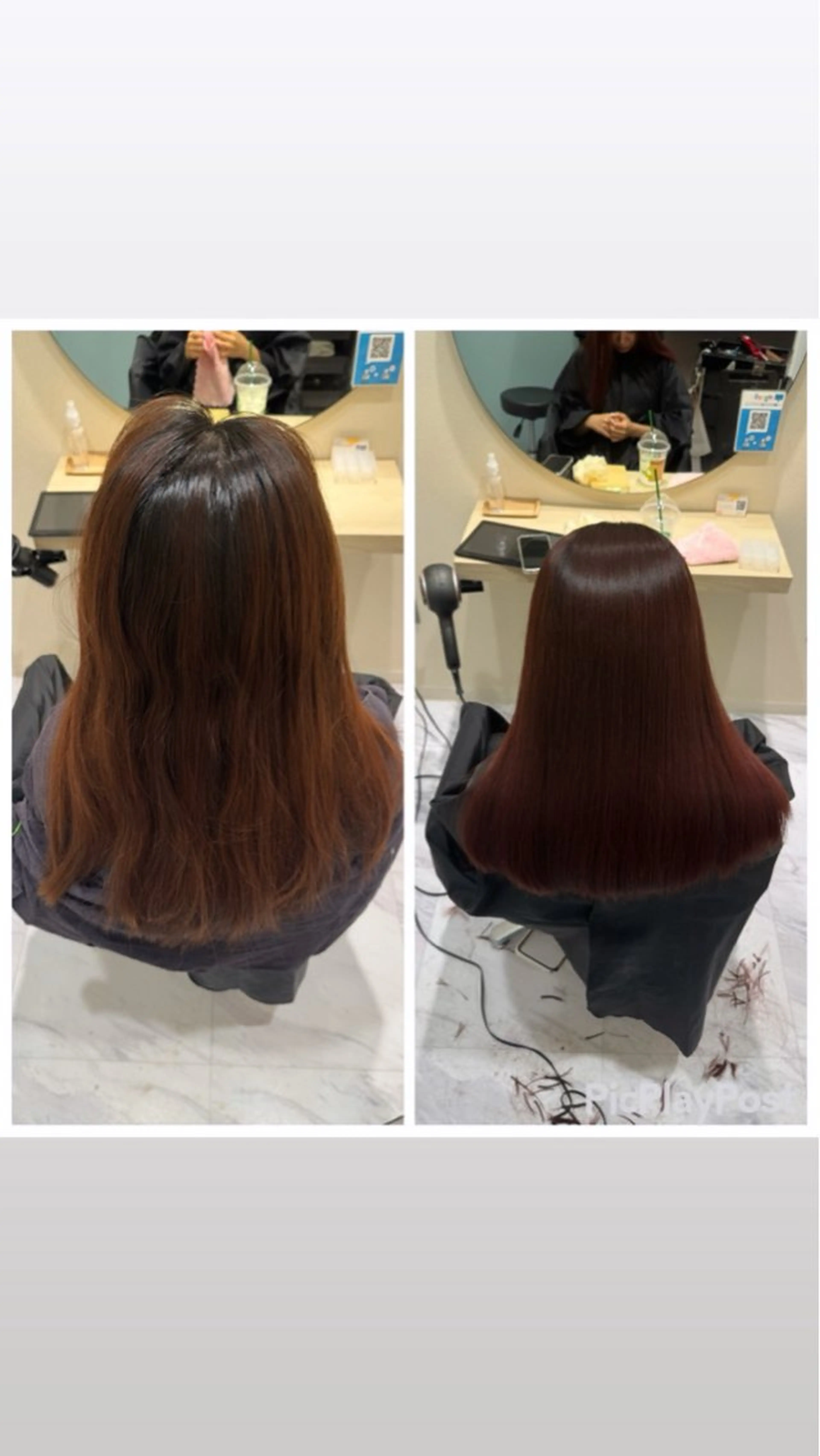 セミロング カット ヘアカラー トリートメント 丹野 圭太のヘアスタイル