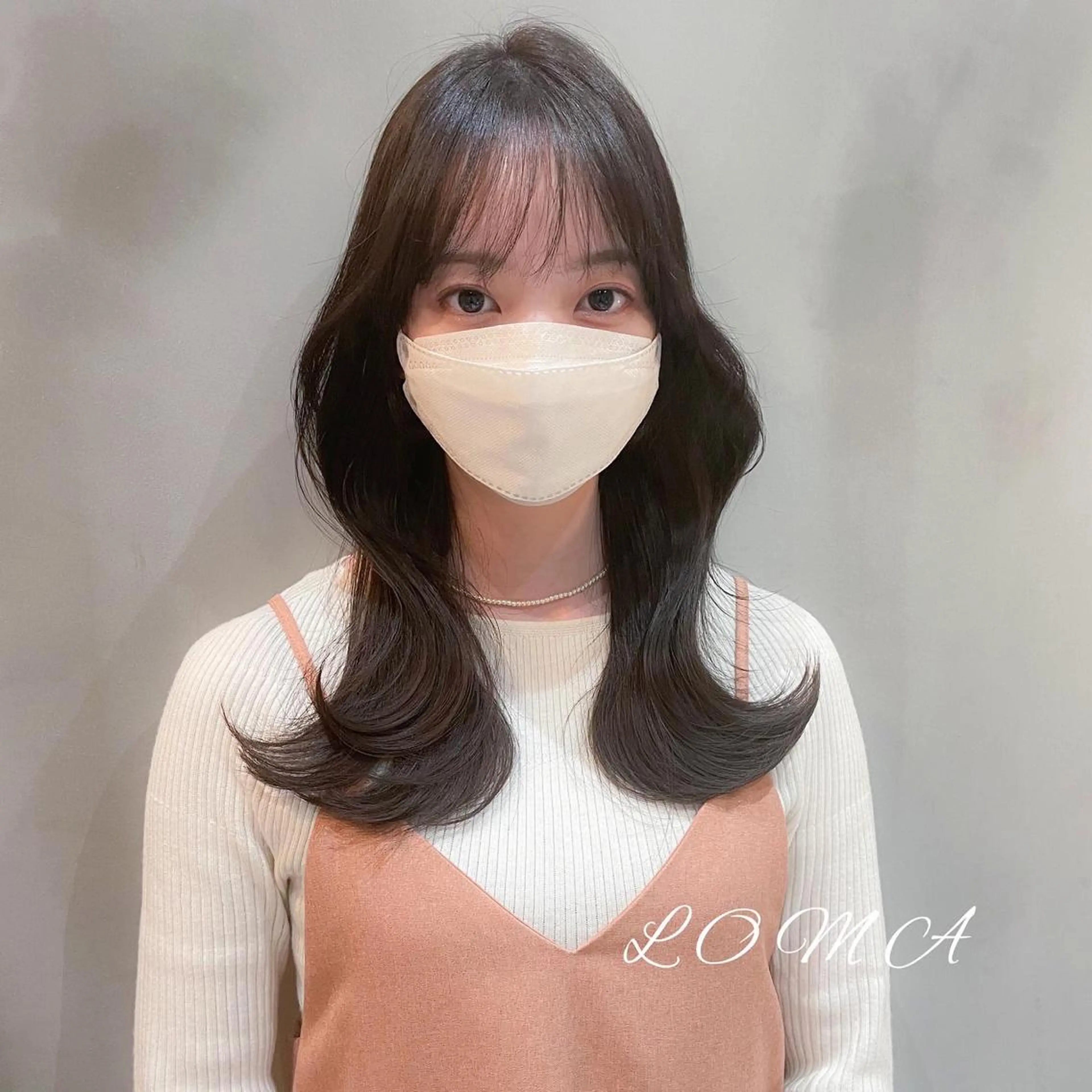 ロング くびれヘア 韓国風ヘア LOMA🇰🇷 銀座クボタのヘアスタイル