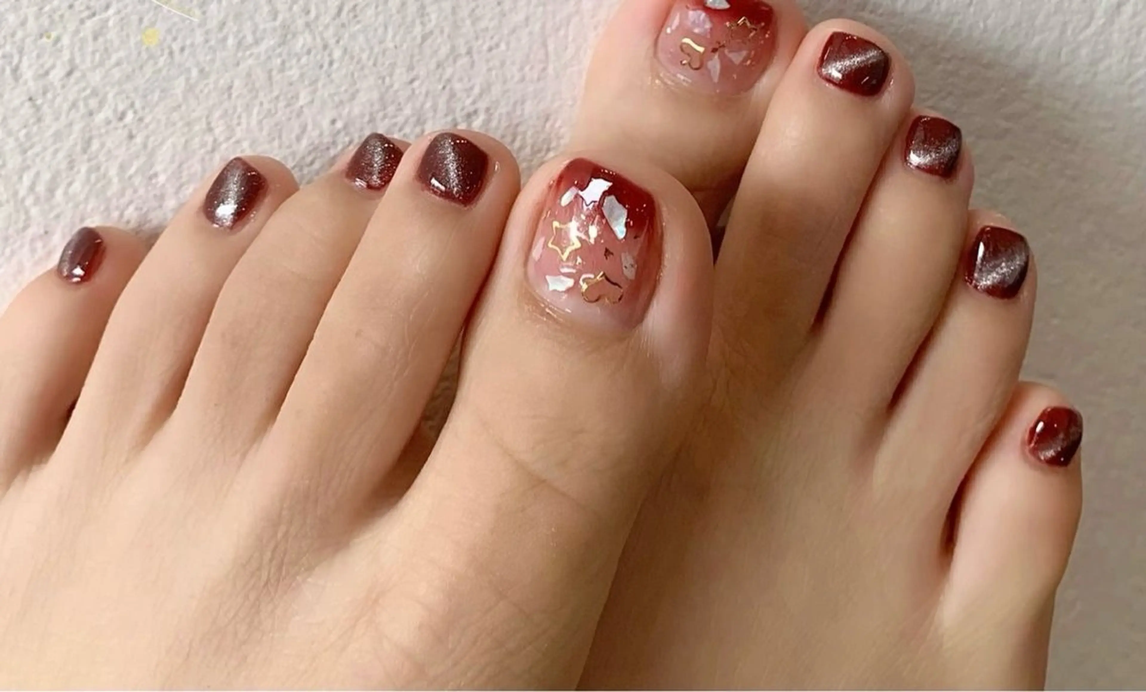 マグネット／フラッシュ／ラメネイル💅の写真