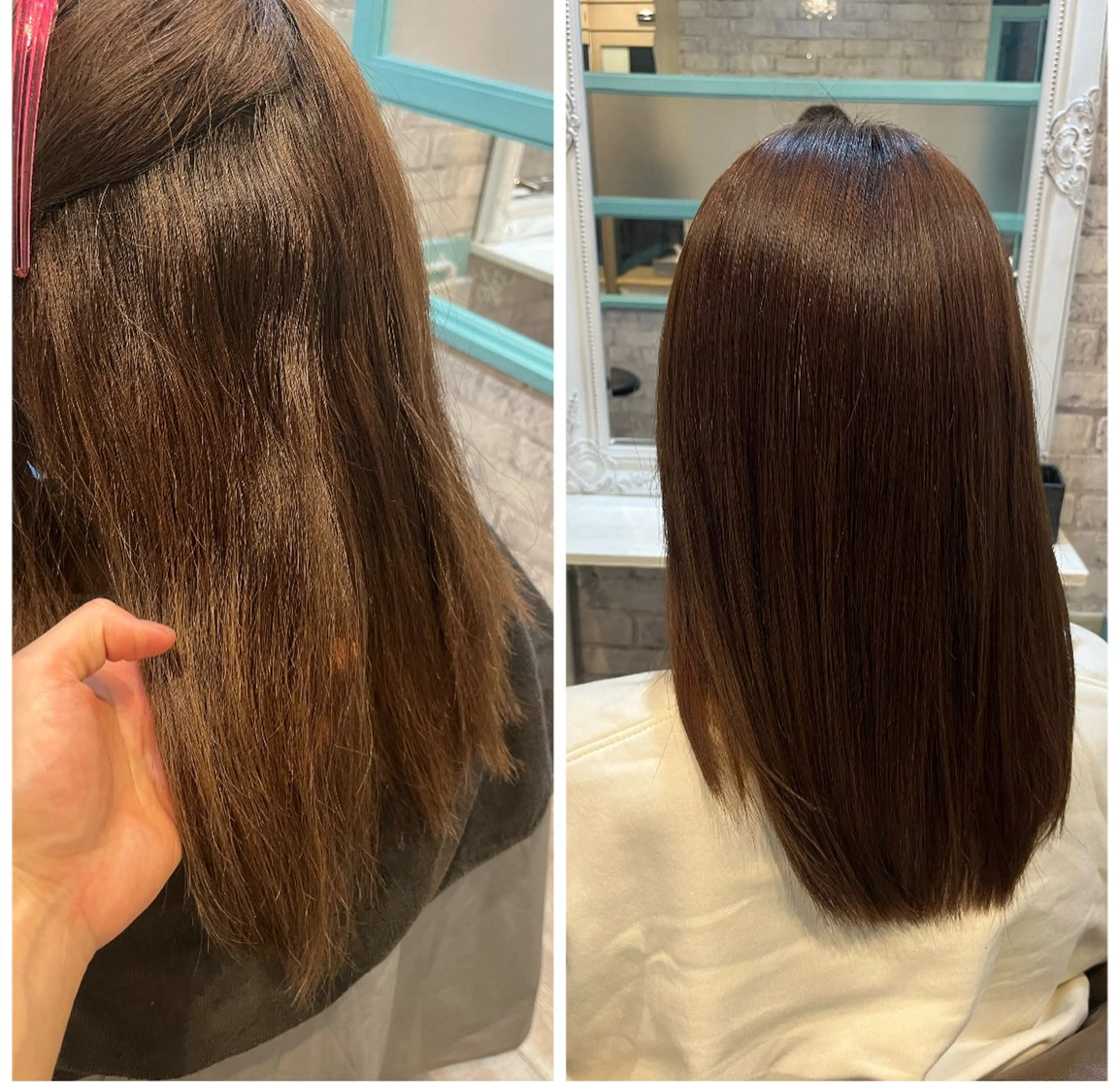 セミロング ✂️髪質改善美髪矯正 KOTA⭐️のヘアスタイル