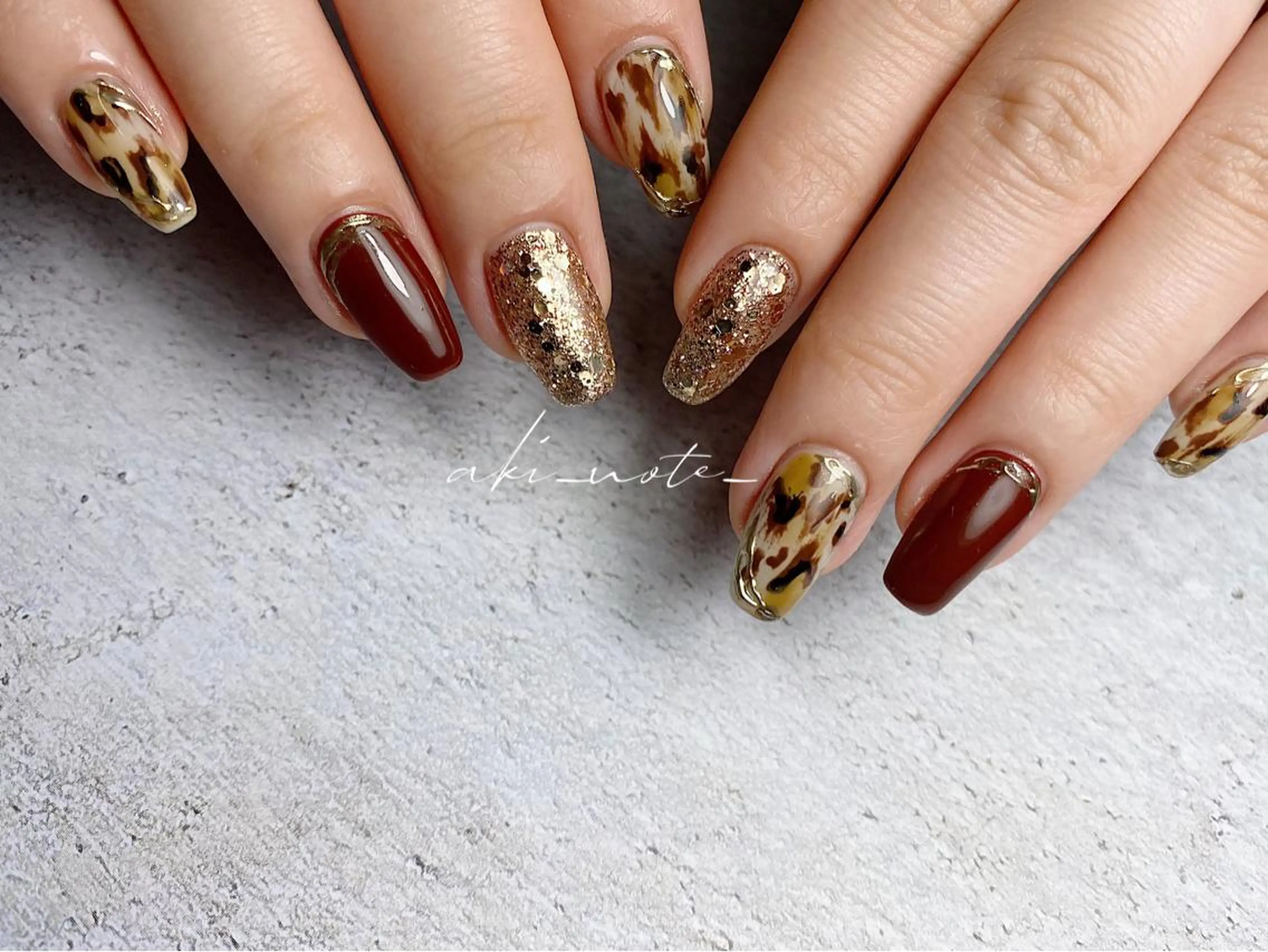 ネイル ハンドネイル フットネイル GRANDE大須 栄/店長 aki🌙のネイルデザイン