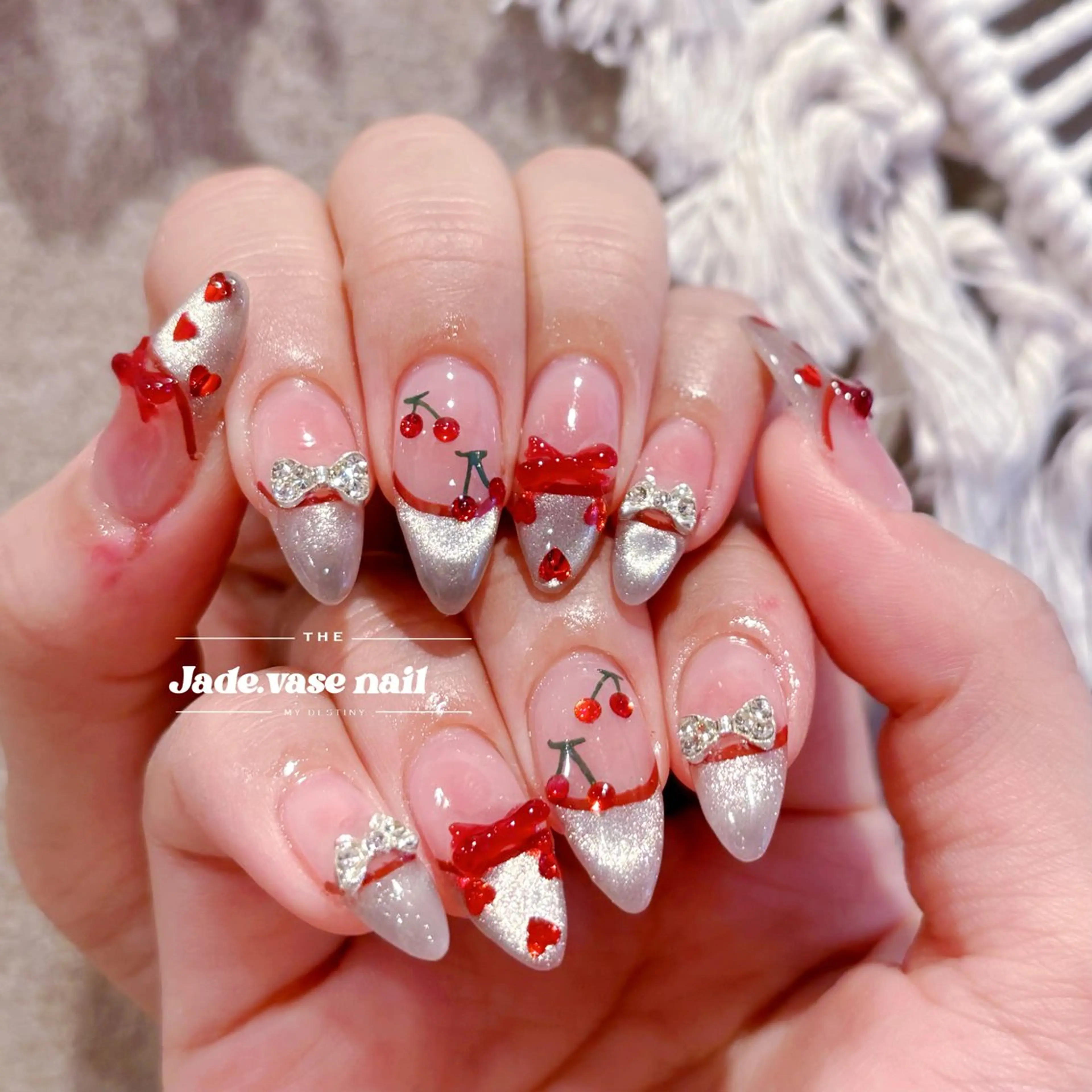 ネイル ハンドネイル ハンドケア ✰Jade.vase 银座のネイルデザイン
