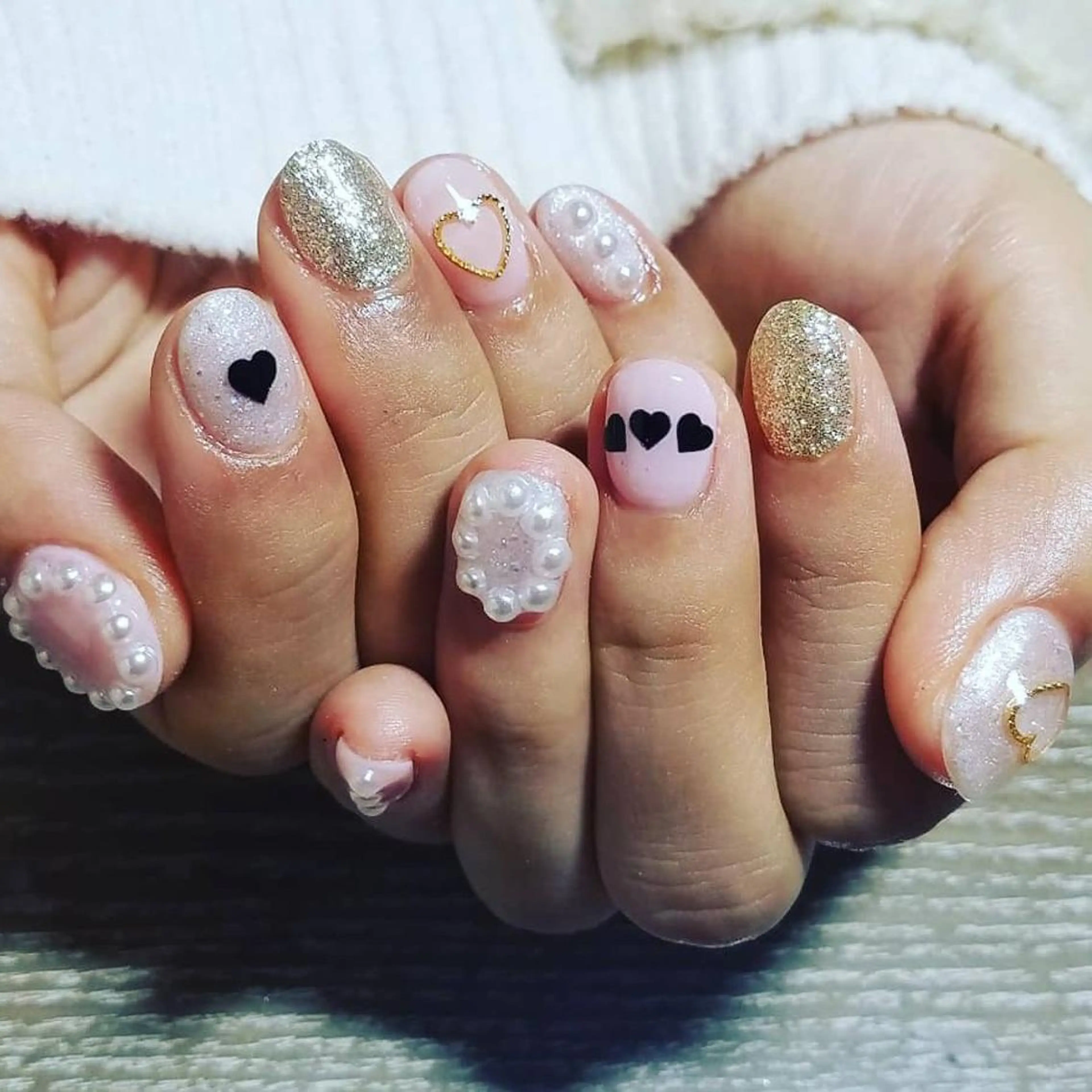 ネイル ハンドネイル JuniNail 주니네일🇰🇷suのネイルデザイン