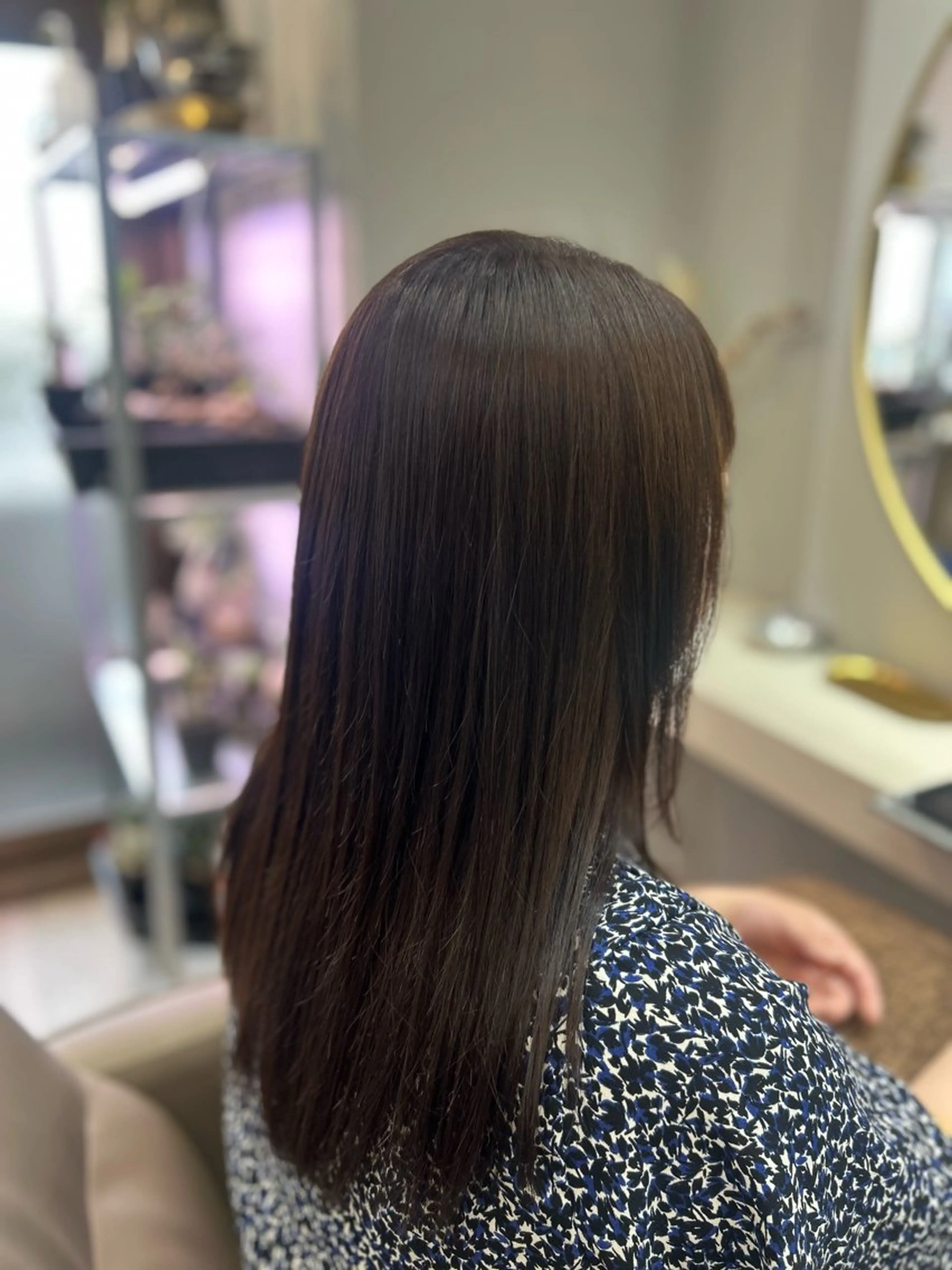 セミロング カット ヘアカラー 池田 太一のヘアスタイル