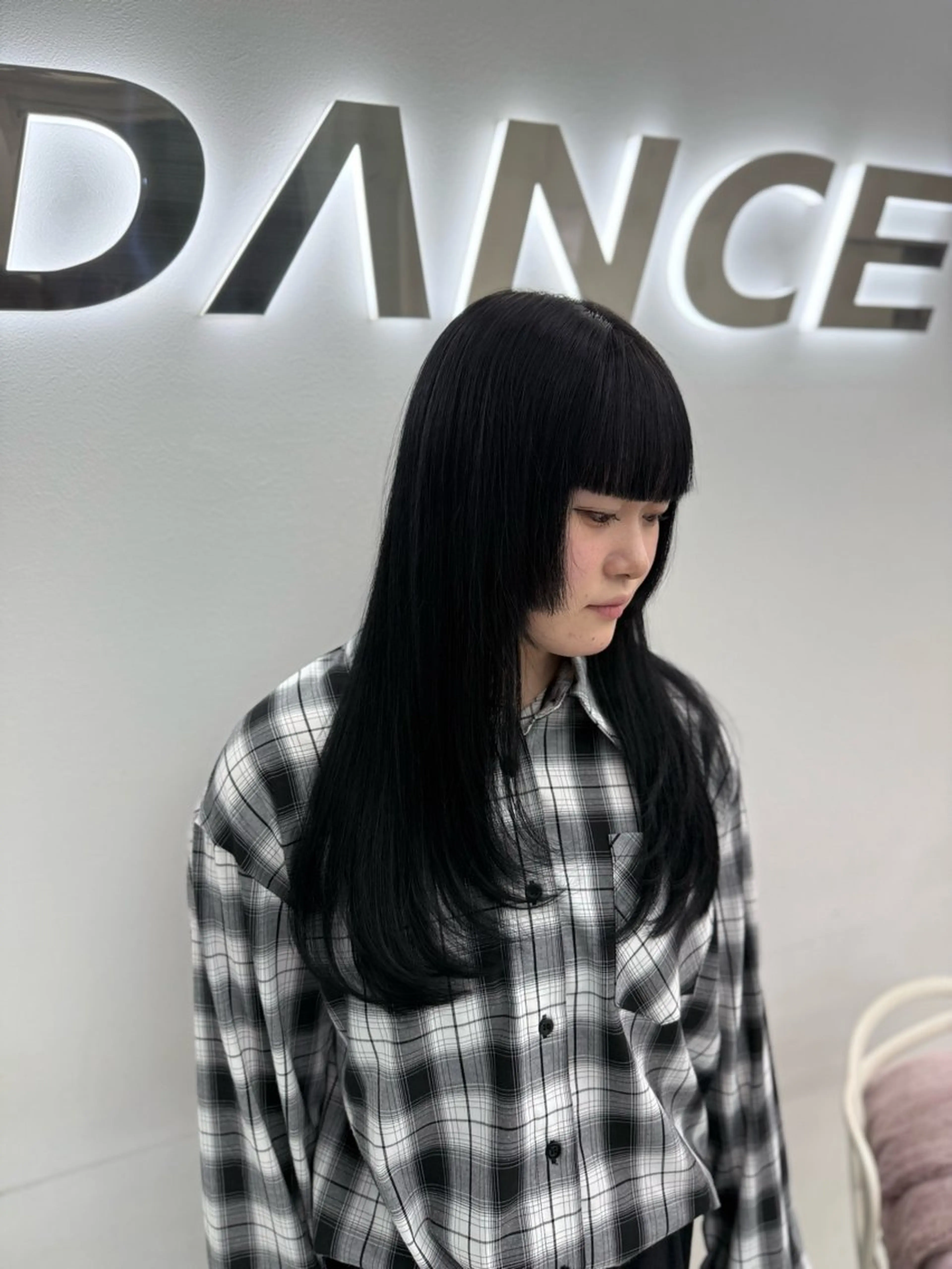 ロング カラー 中韓レイヤー/ ブラウン🤎はやとのヘアスタイル