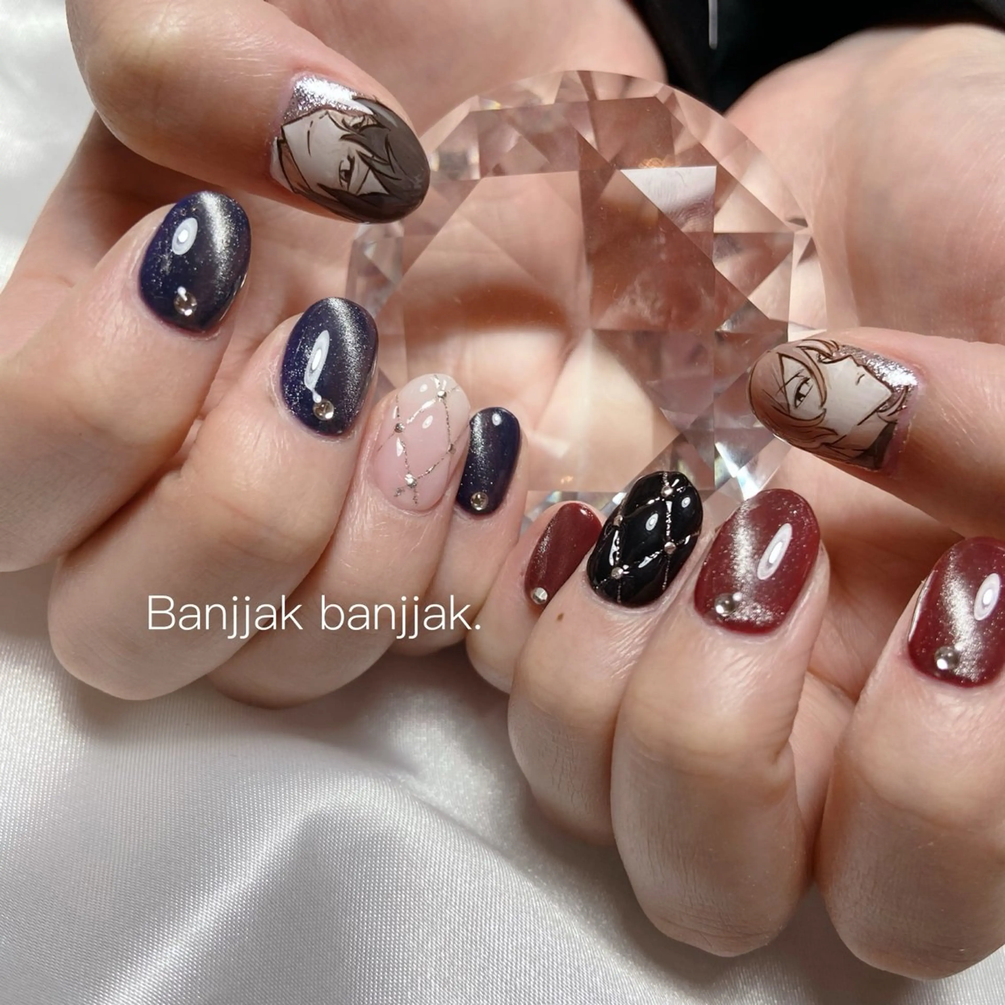 ネイル ハンドネイル パンチャパンチャ ネイルサロンのネイルデザイン