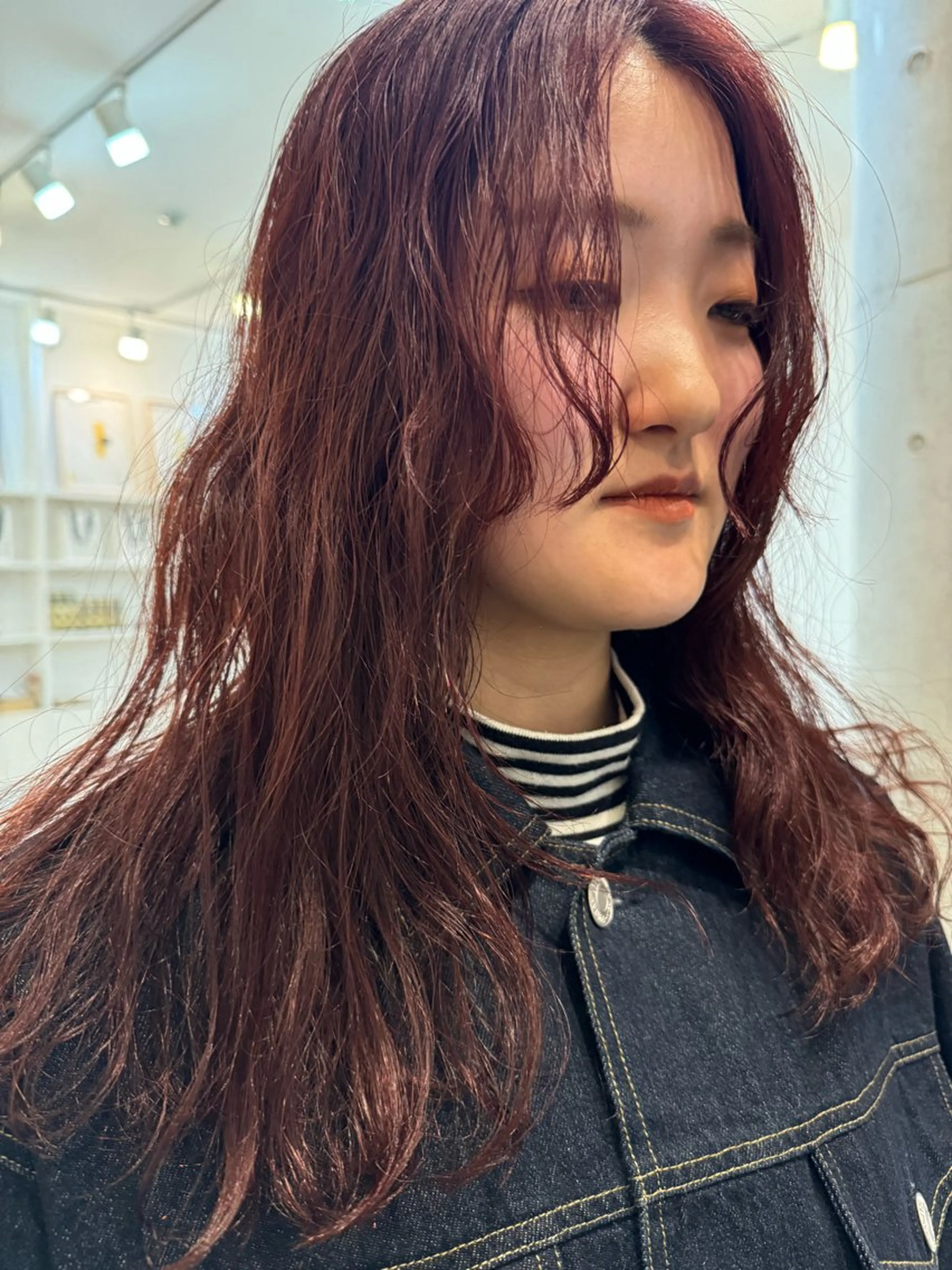 ロング パーマ ｔa k k e ｙｕのヘアスタイル