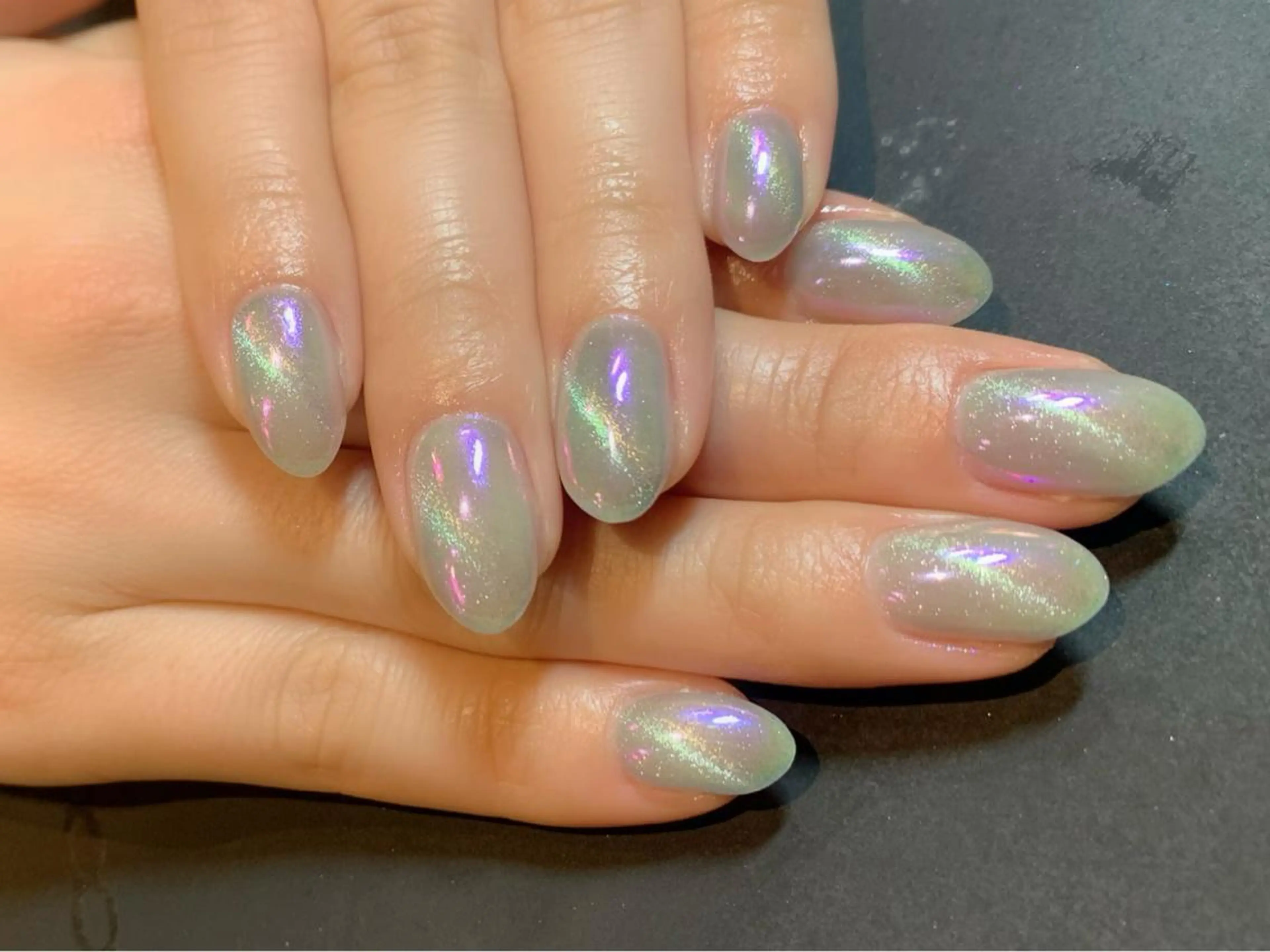 《オフなし》ミラー、マグネットネイルの写真