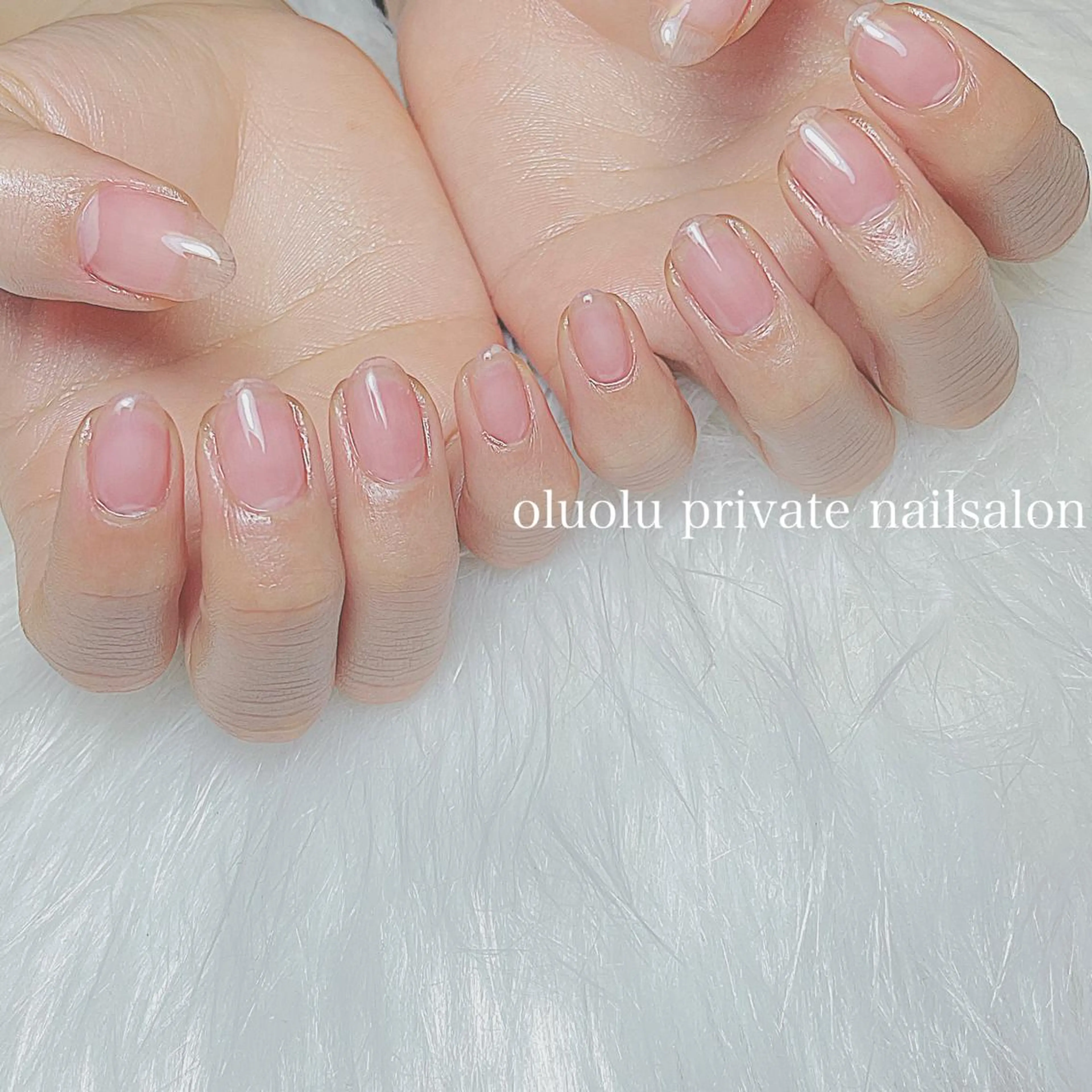 ネイル アートネイル クリアネイル フットネイル ニュアンスネイル オフィスネイル 大村 紬華のネイルデザイン