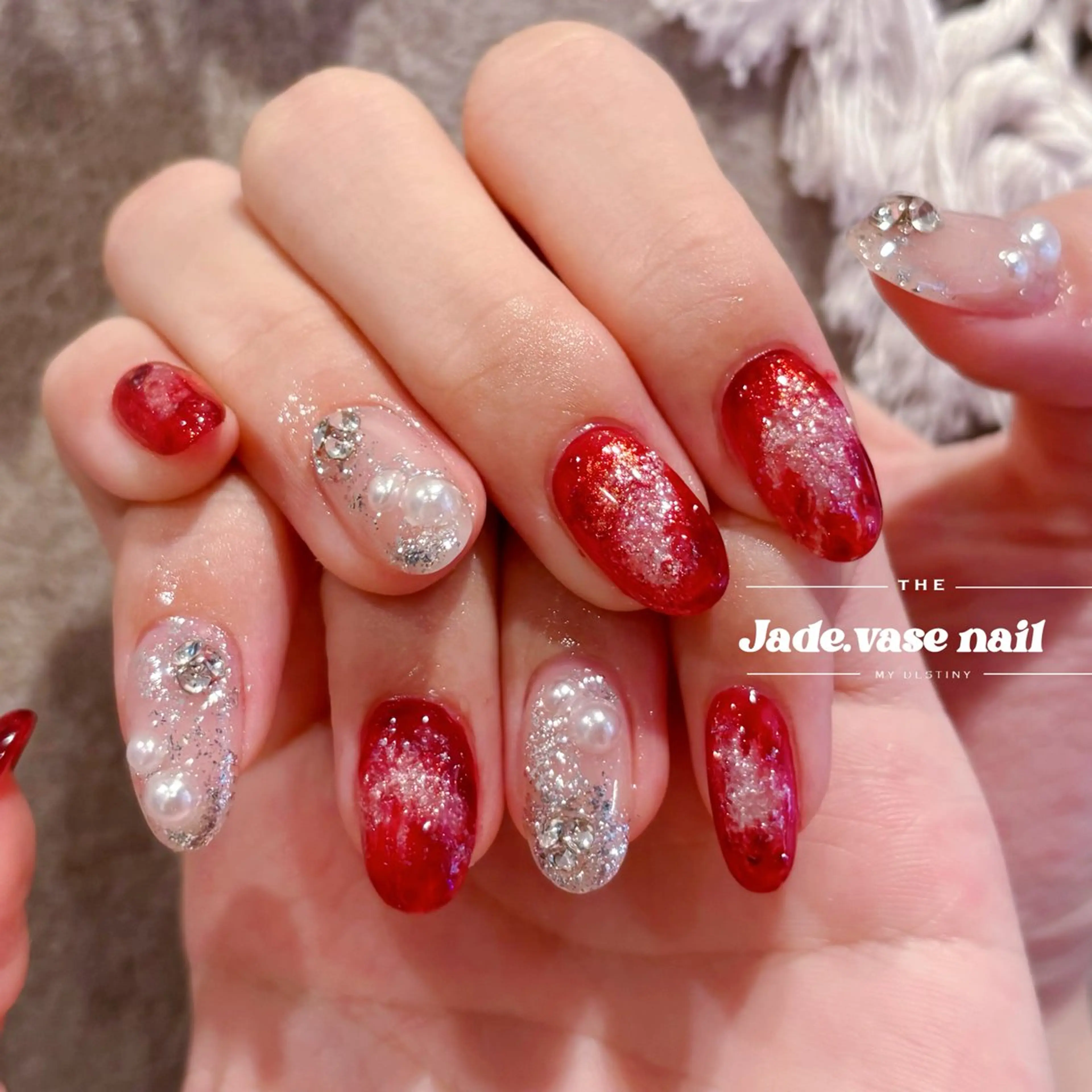ネイル ハンドネイル ハンドケア ✰Jade.vase 银座のネイルデザイン