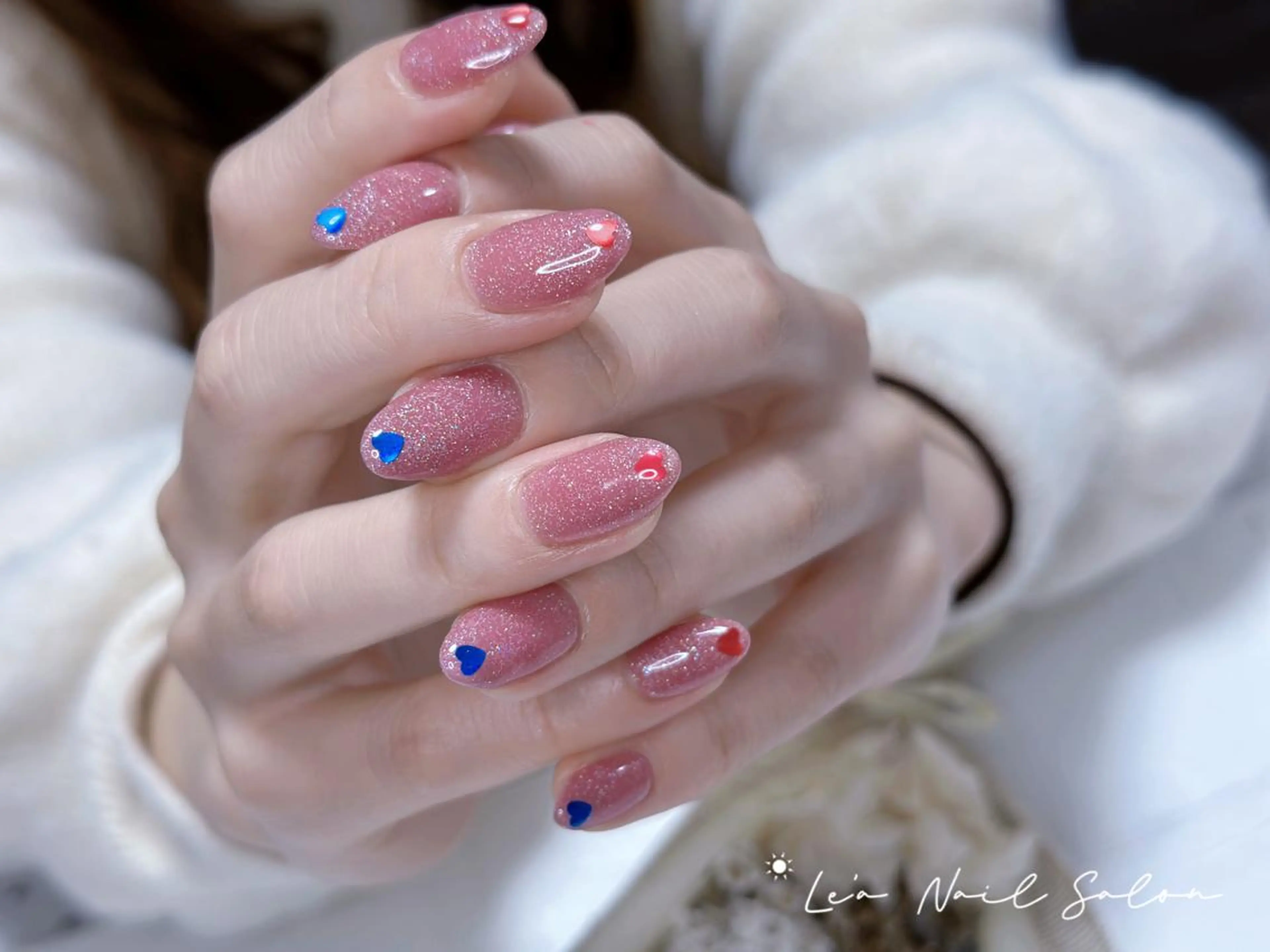 ショート カラー ネイル Le’a NailSalonのネイルデザイン