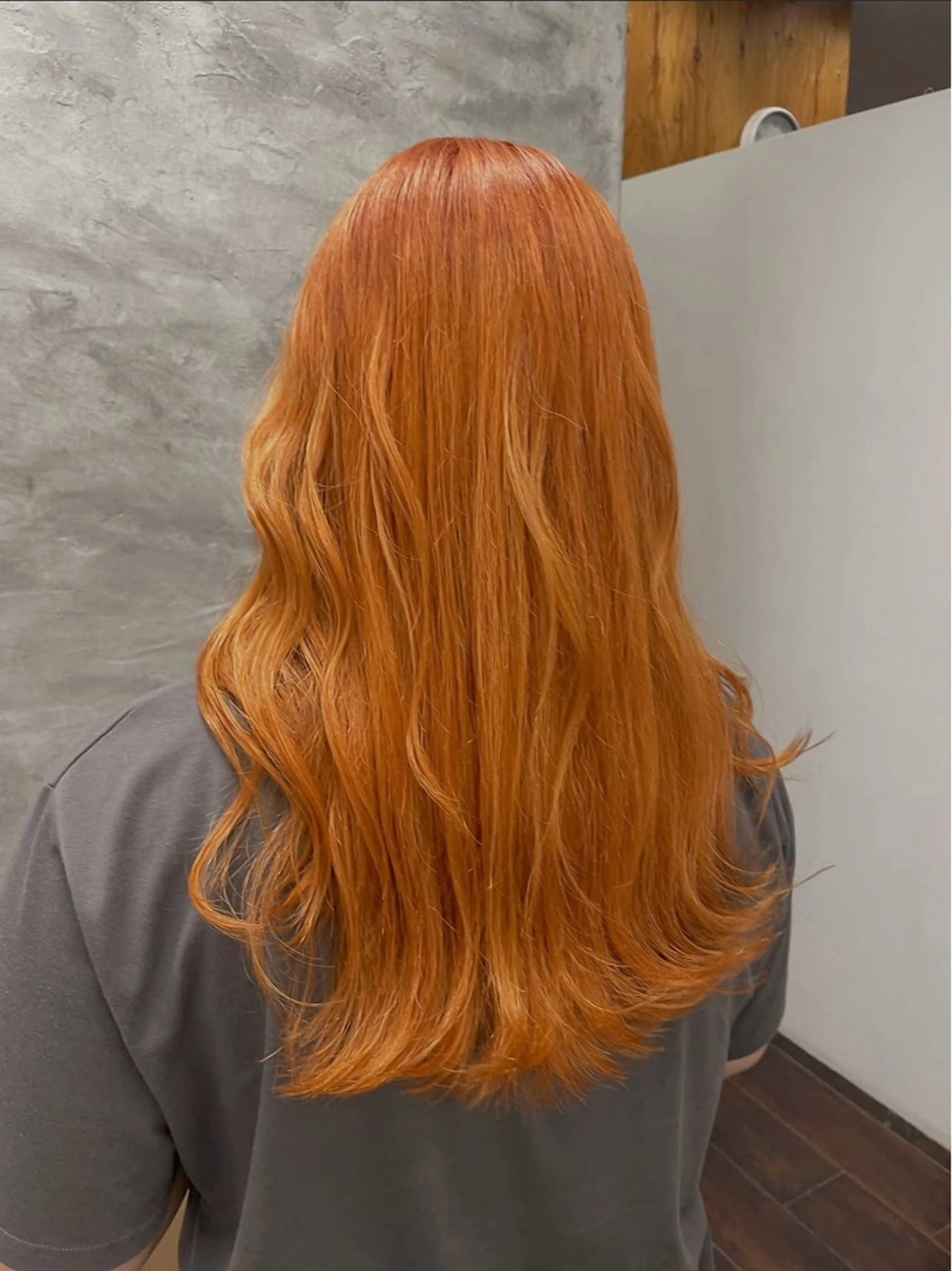 ロング カラー ヘアカラー 酸性ストレート/ ボブ/暖色/リコのヘアスタイル