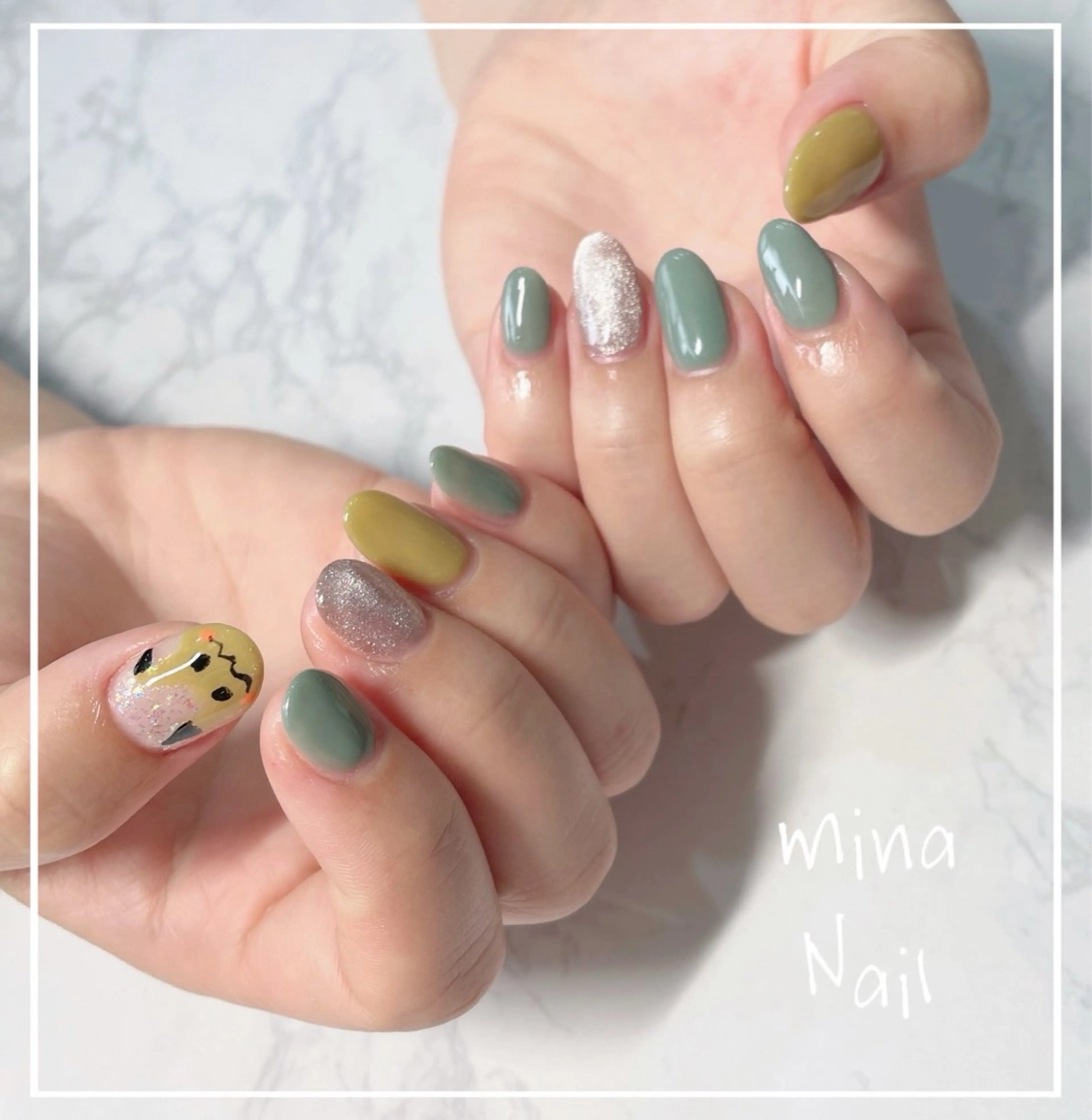 ネイル アートネイル mina Nailのネイルデザイン