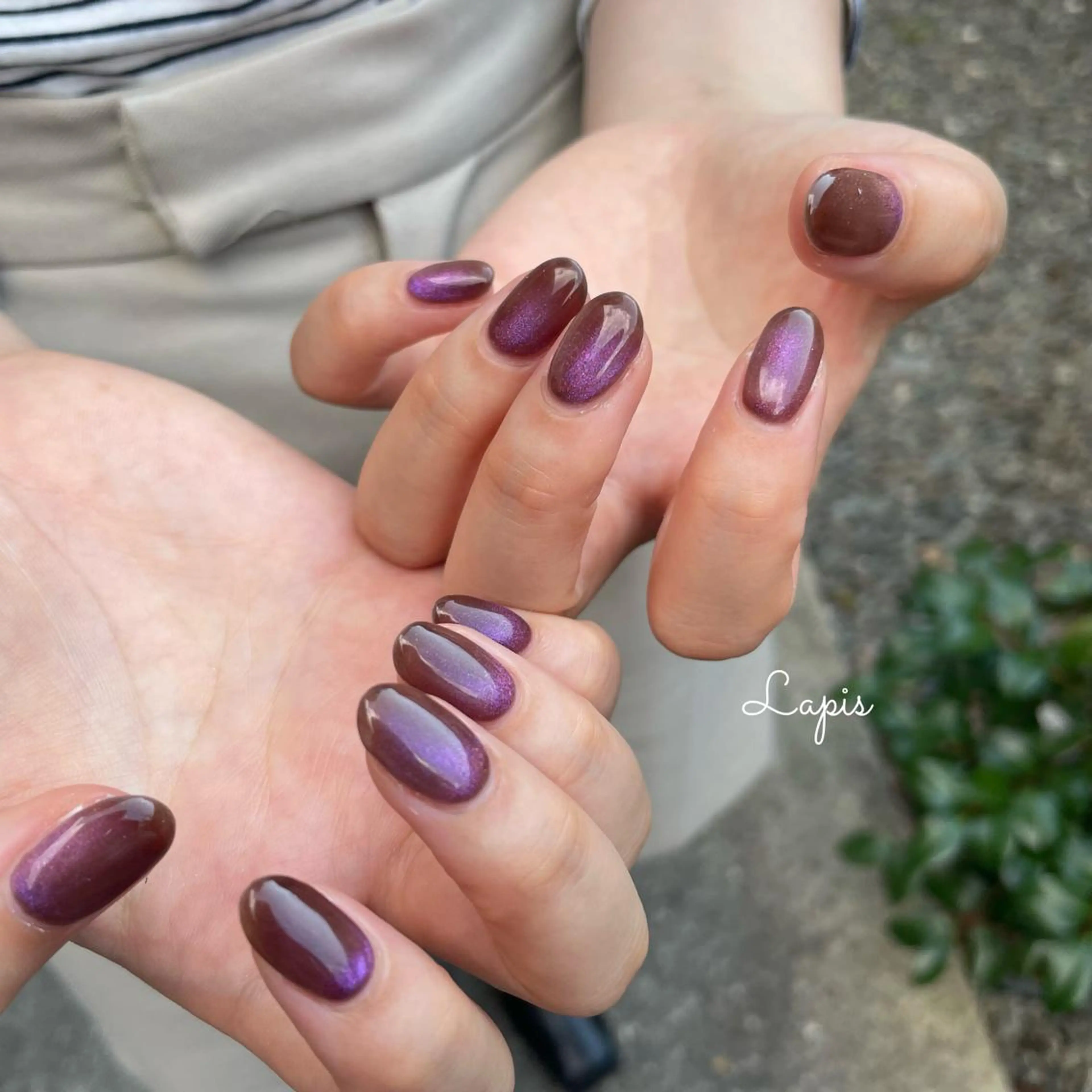 ネイル ハンドネイル Lapis *のネイルデザイン