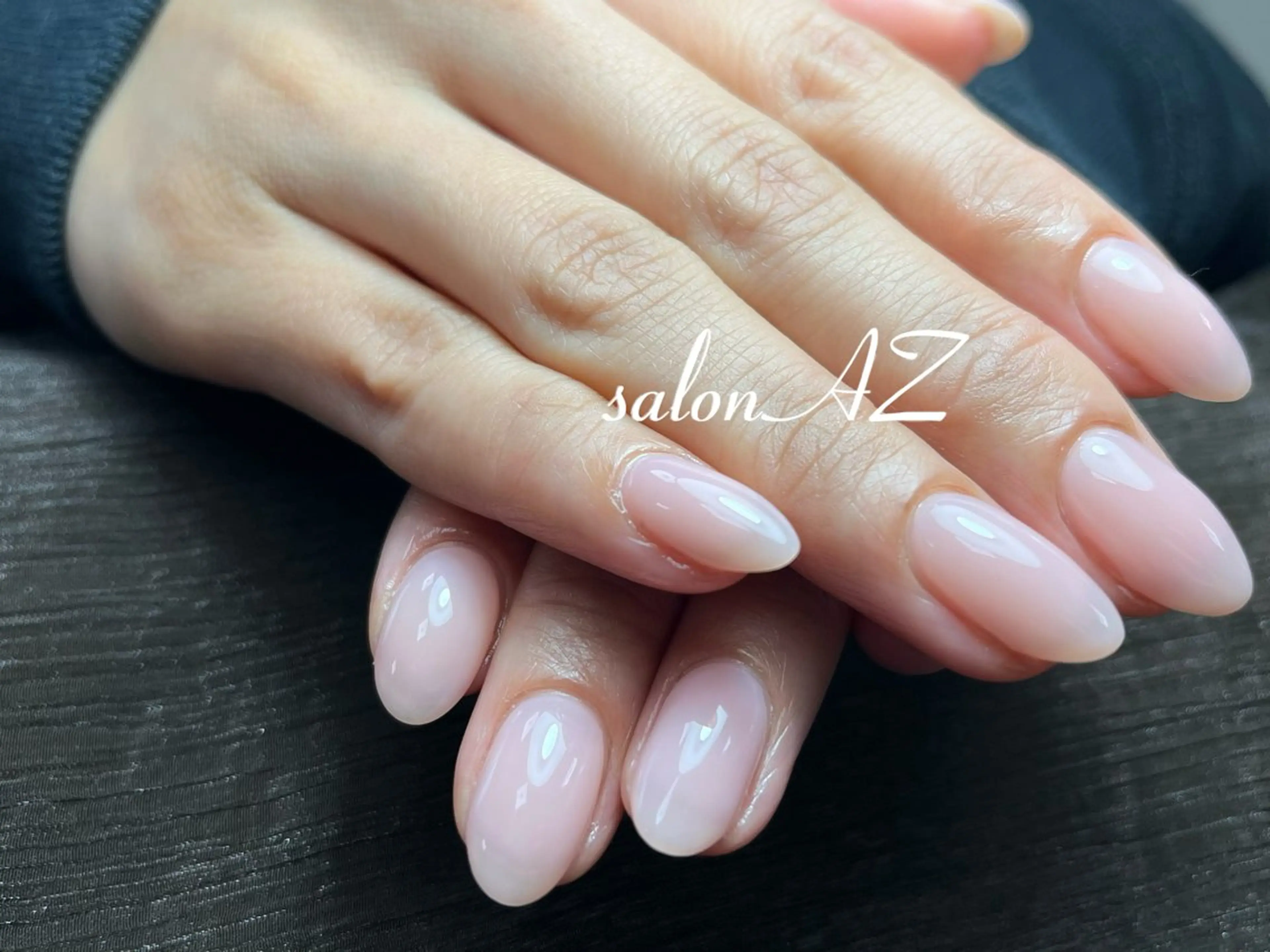 ネイル 桜ネイル 長さ出し フットネイル フレンチネイル ジェルネイル salon AZのネイルデザイン
