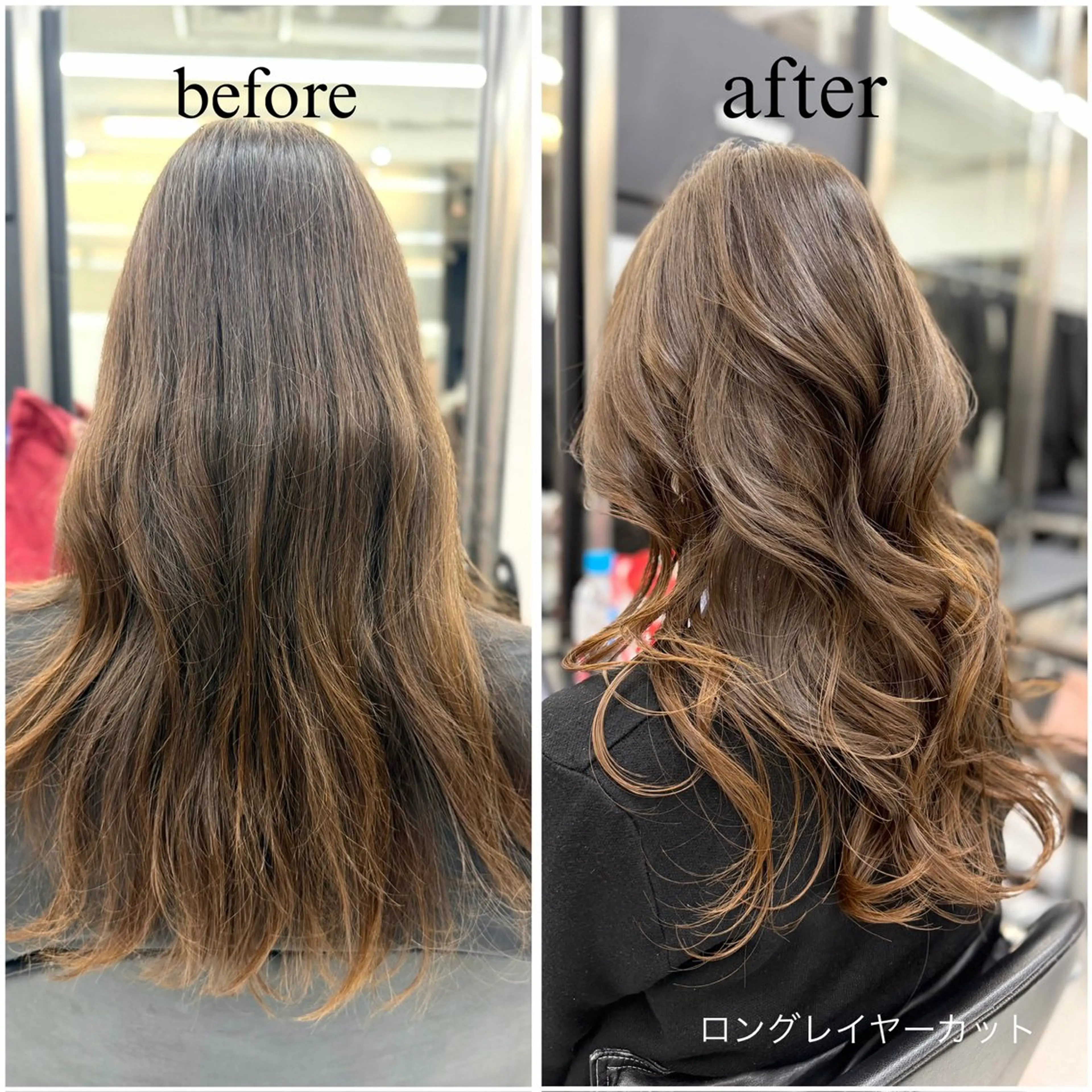 ロング ロングレイヤー レイヤーカット ロング 無料カットモデル募集 /　 Juanのヘアスタイル