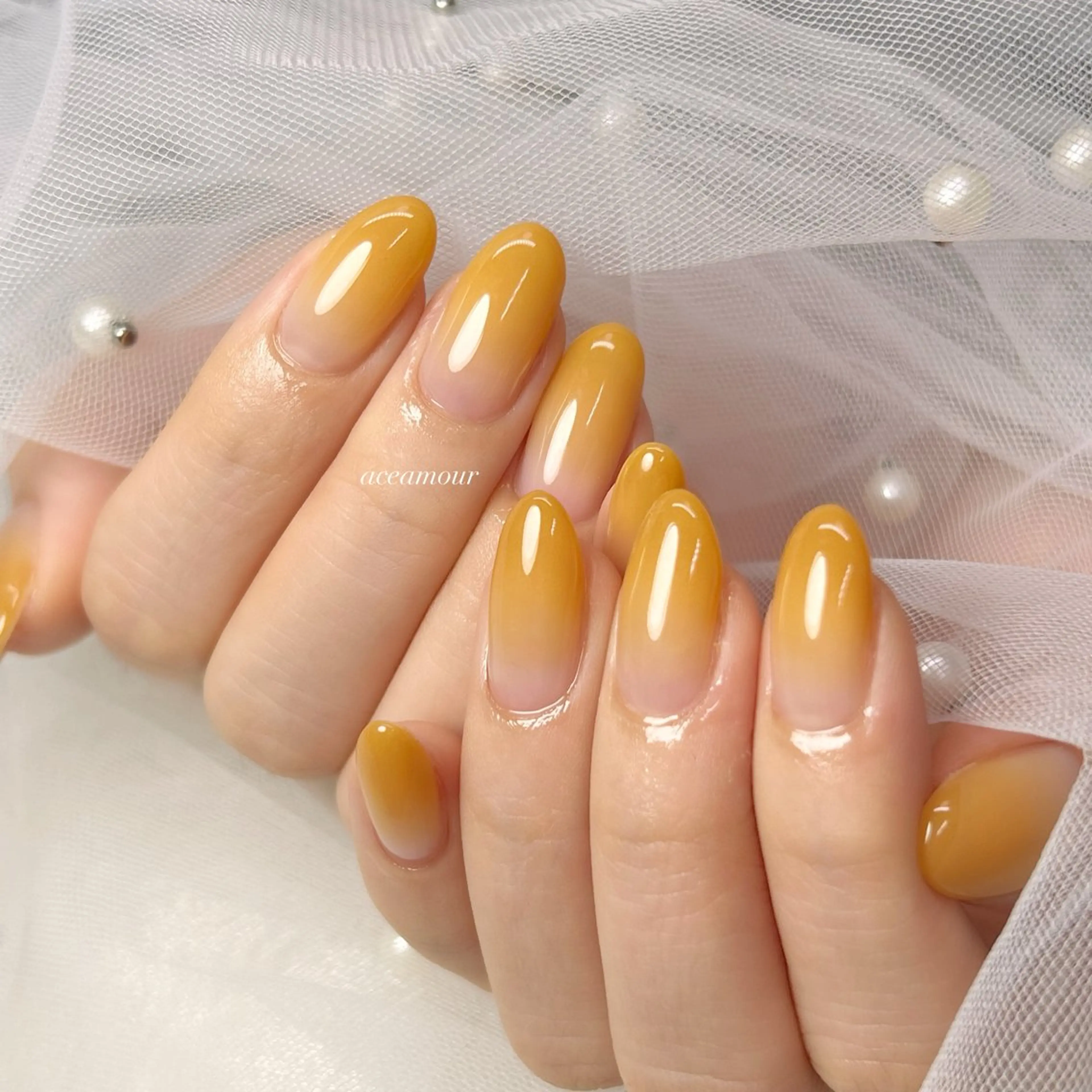 ネイル ハンドネイル ネイル/耳つぼ /新ホワイトニングのネイルデザイン