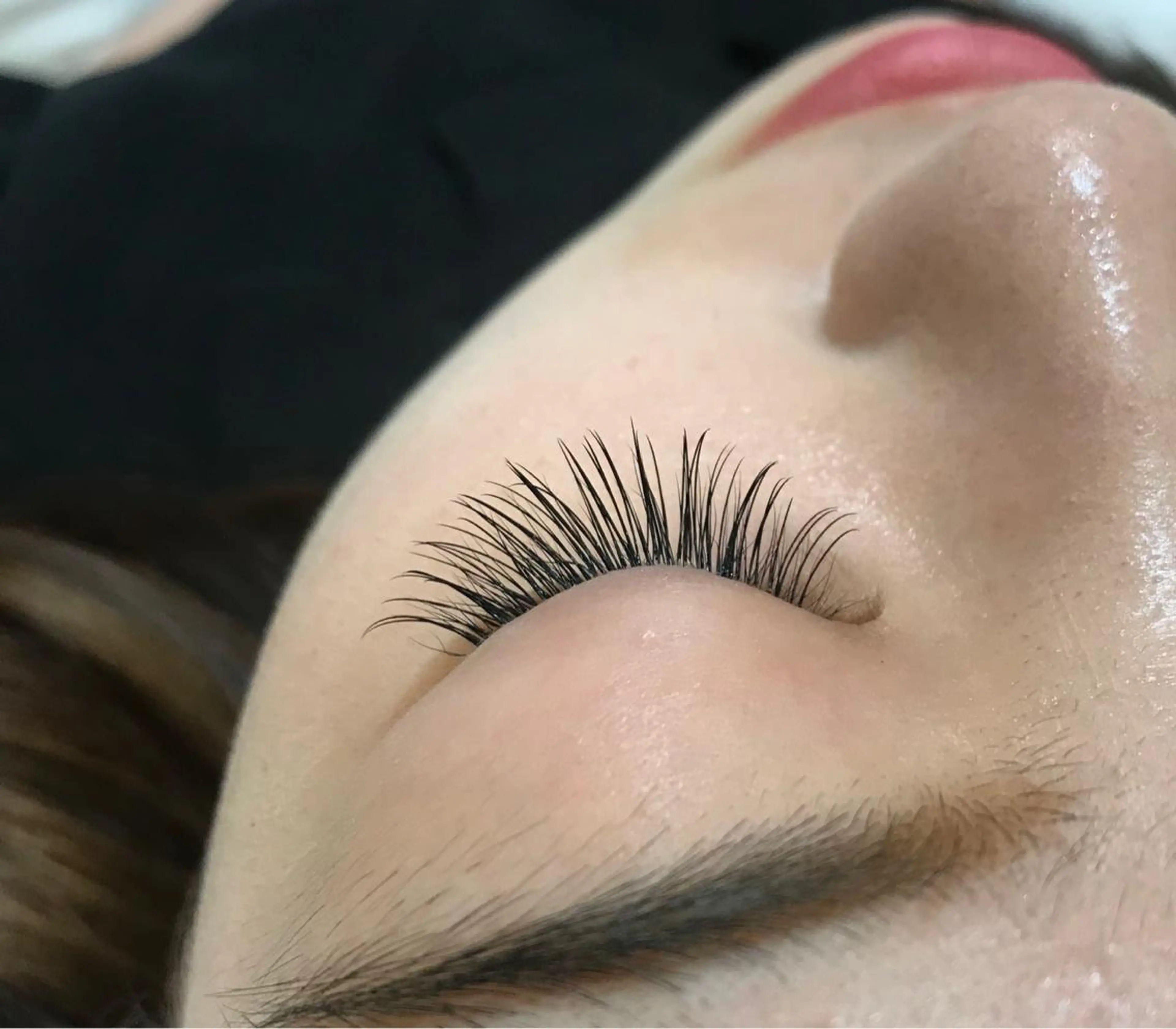 ⭐️☆⭐︎ミニモ学割セットクーポン💫　　　　　　　　　　　　　セーブル120本＋アイブロウwax脱毛メイクなしの写真