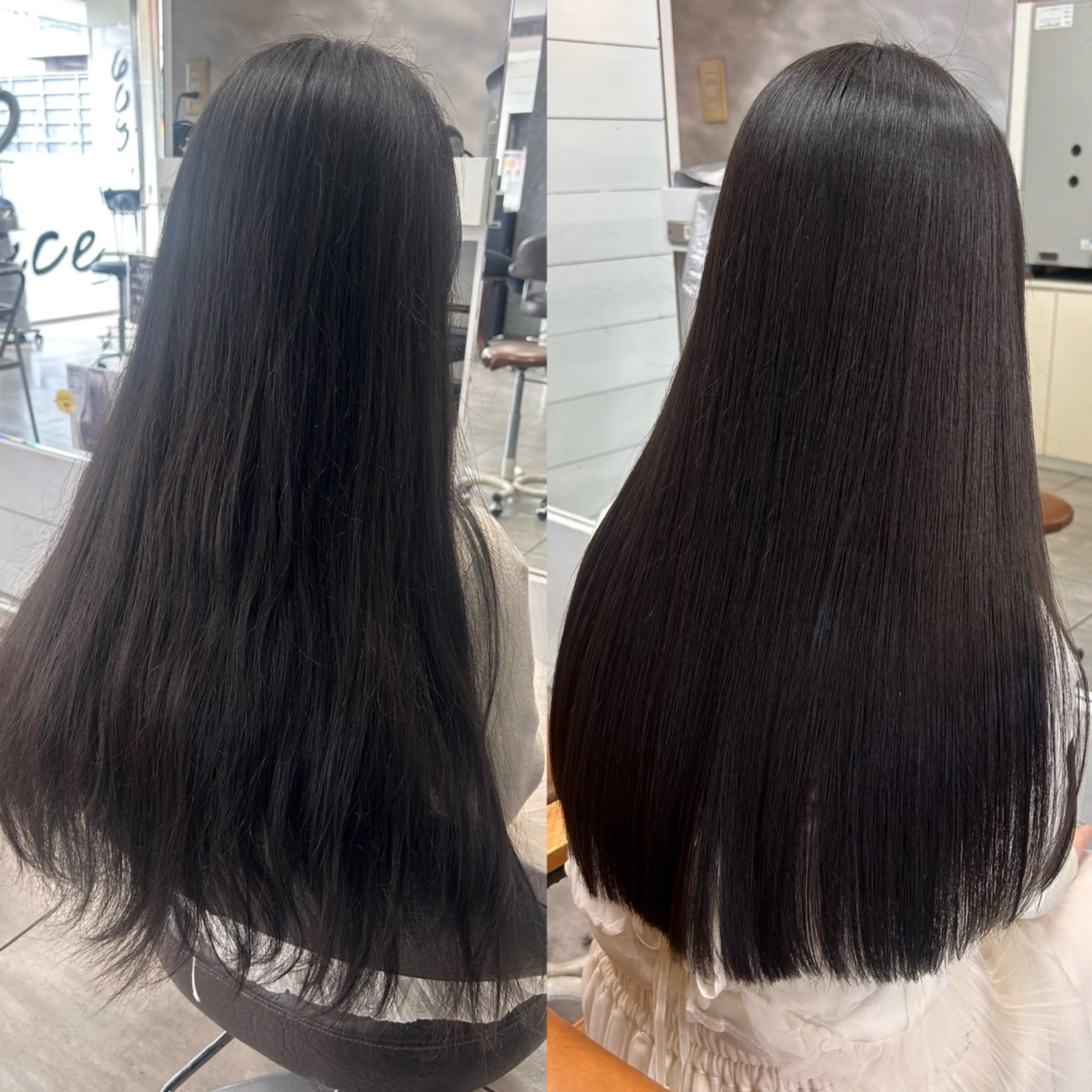 ロング カラー パーマ ヘアアレンジ 縮毛矯正 インナー×縮毛矯正 ピンクカラー澤井里菜のヘアスタイル