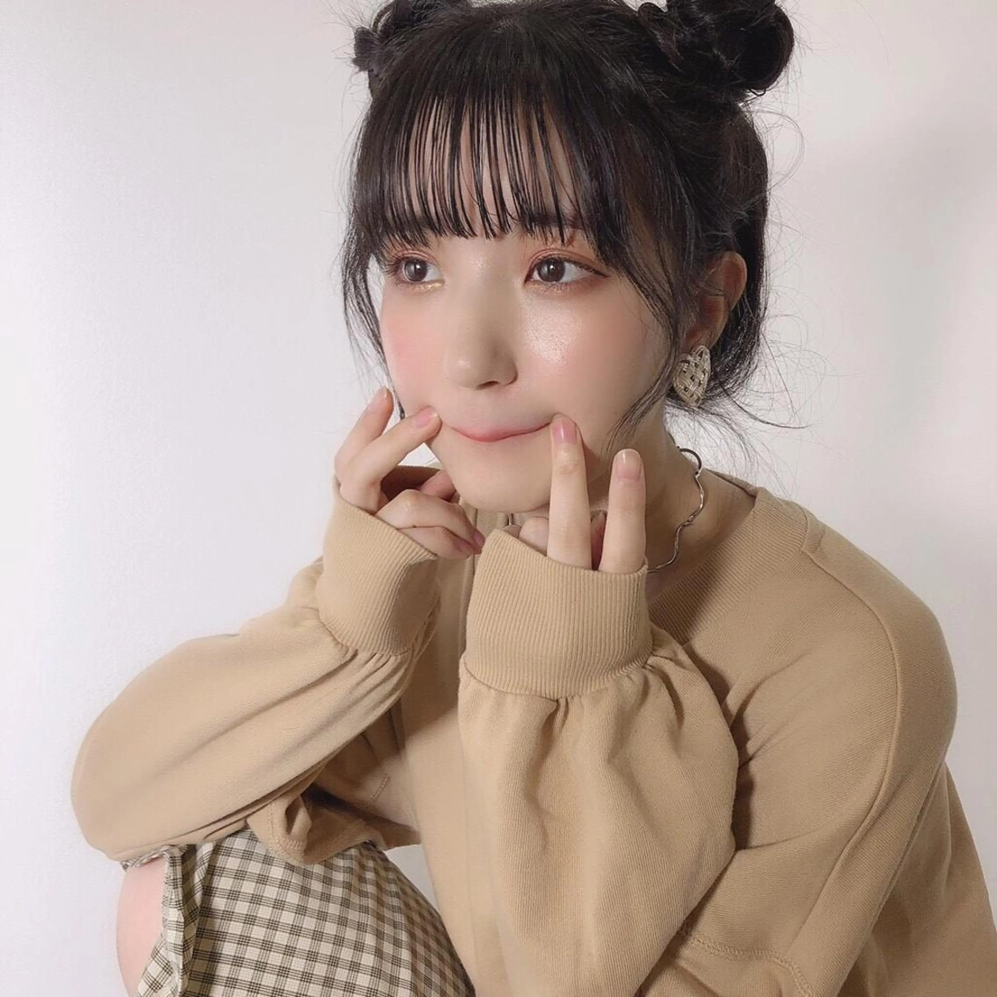 セミロング ヘアアレンジ 店長/mao/ 前髪/顔周りカットのヘアスタイル