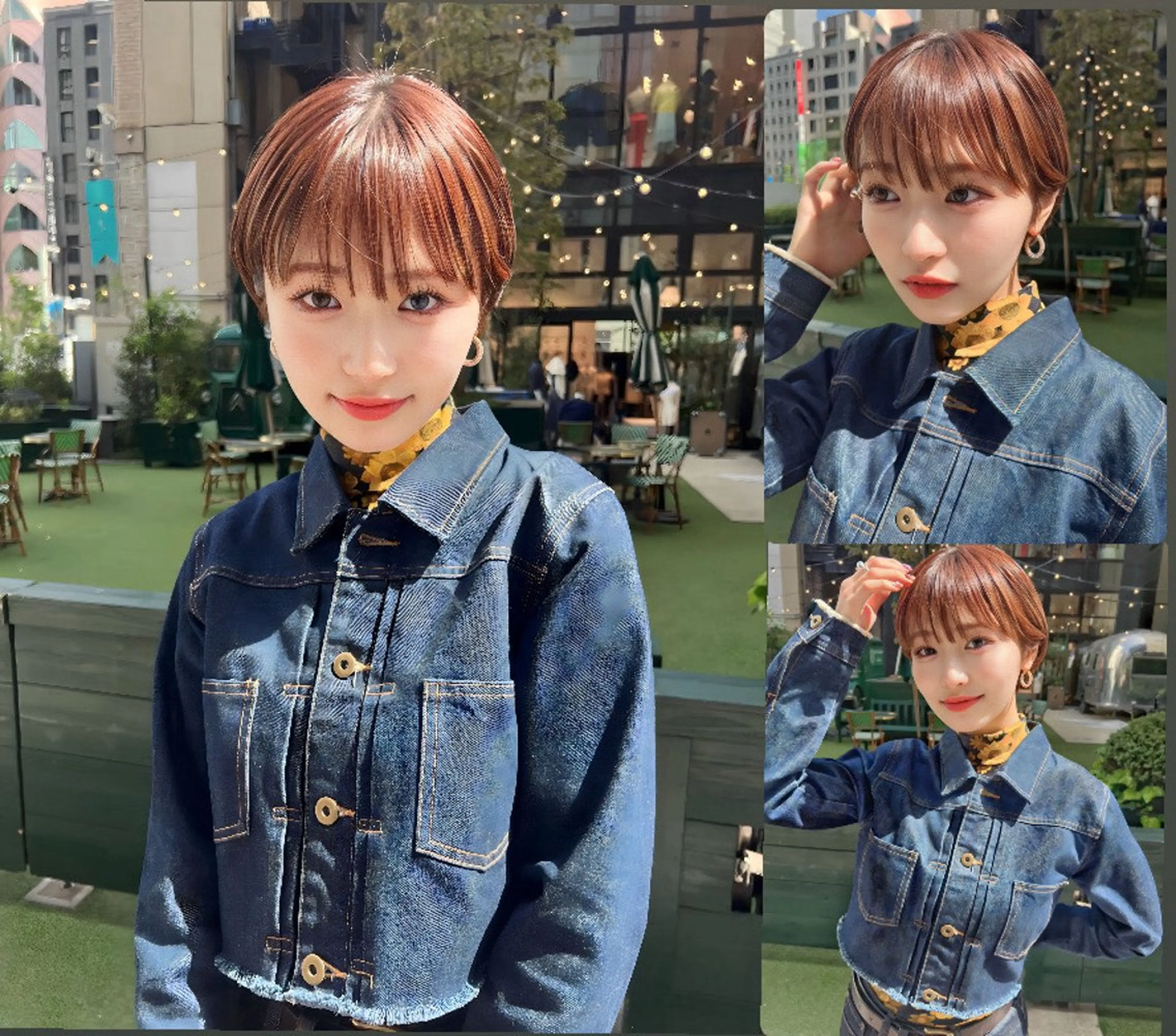 ショートヘア　ミニモ学割　ショートボブ、小顔ショートヘアの写真