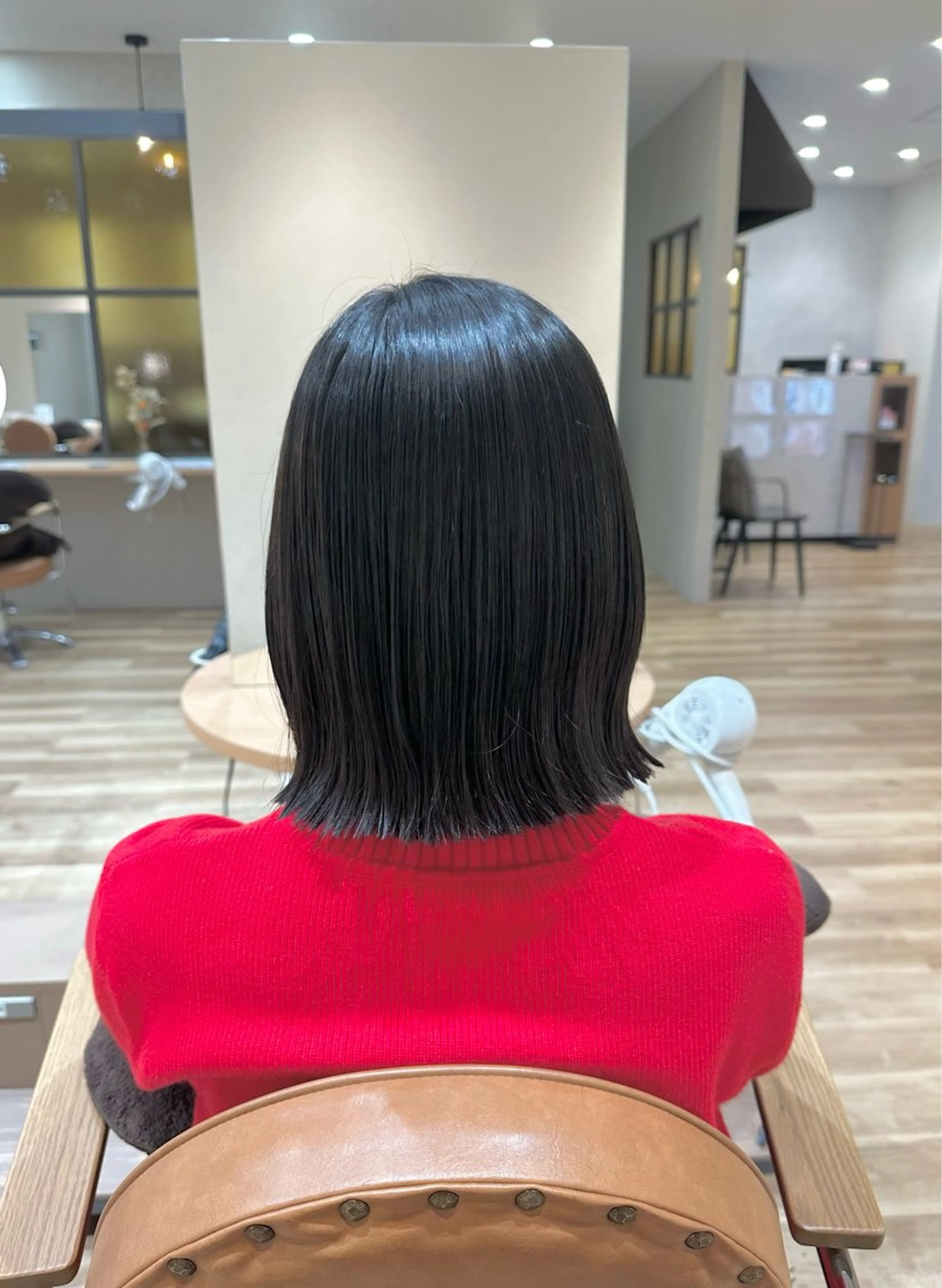 ミディアム 梅本 夢香のヘアスタイル