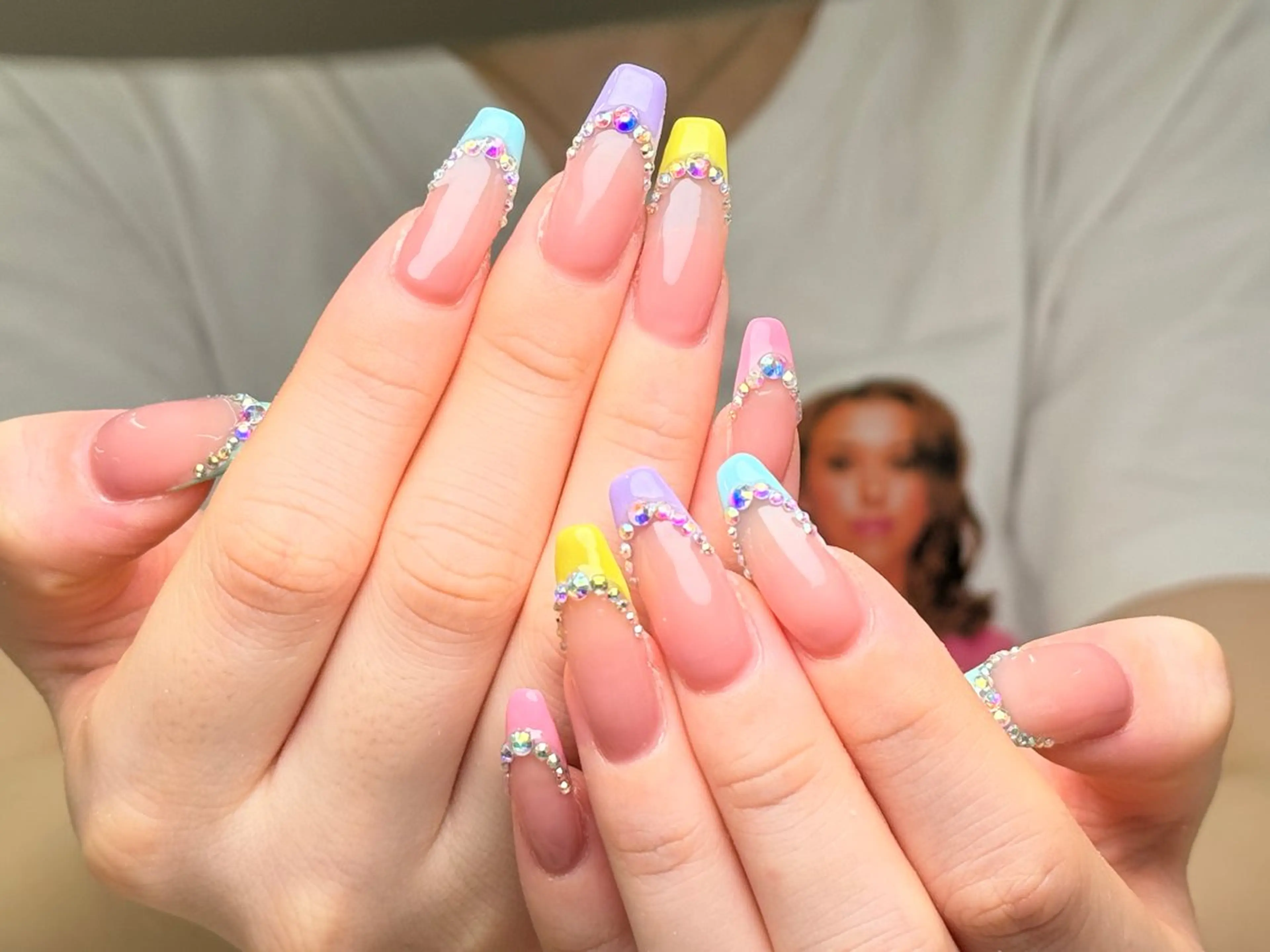 ネイル フレンチネイル ハンドネイル Nail&Eye lash Nanaのネイルデザイン