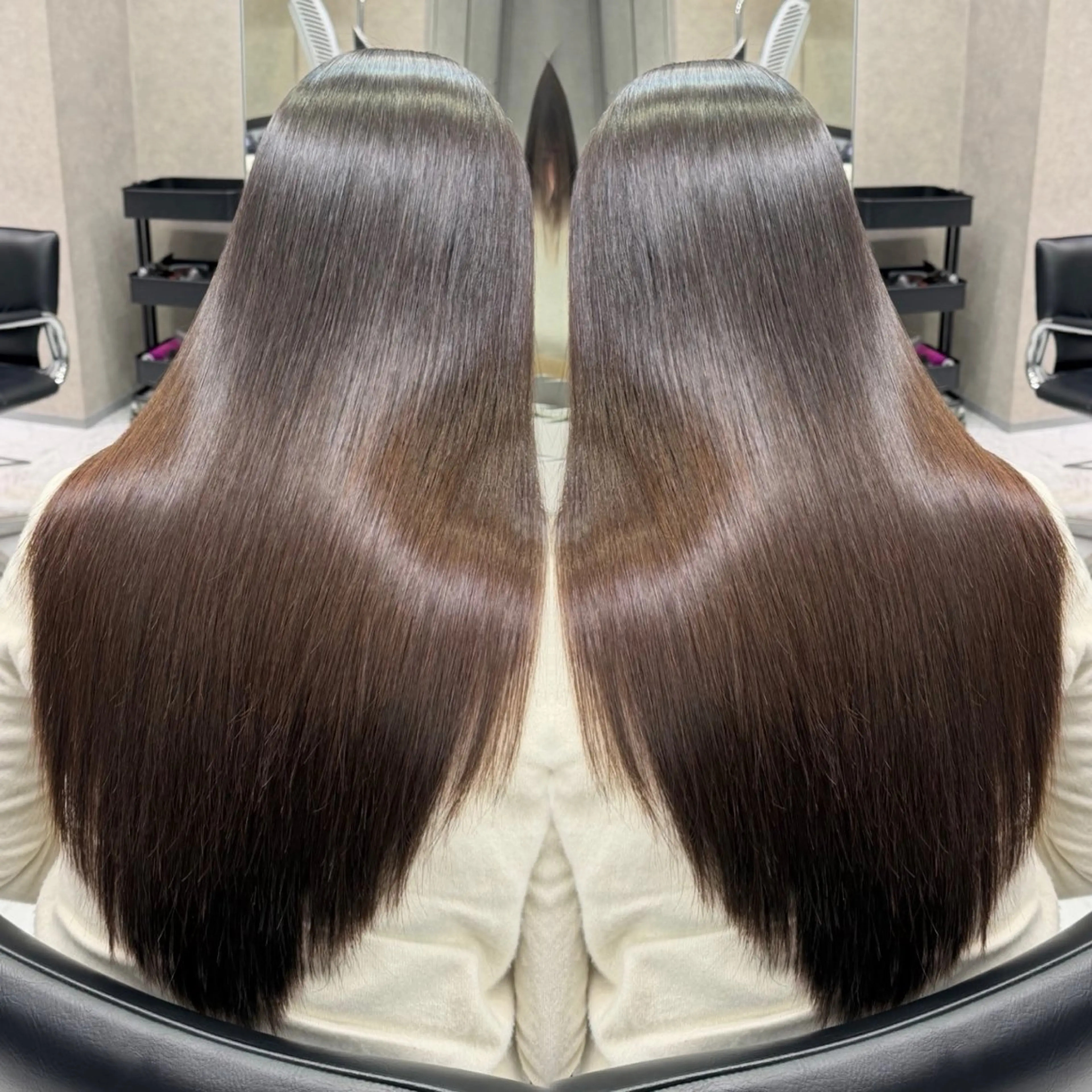 ロング 縮毛矯正 トリートメント 福岡美髪矯正/ KAEDEのヘアスタイル