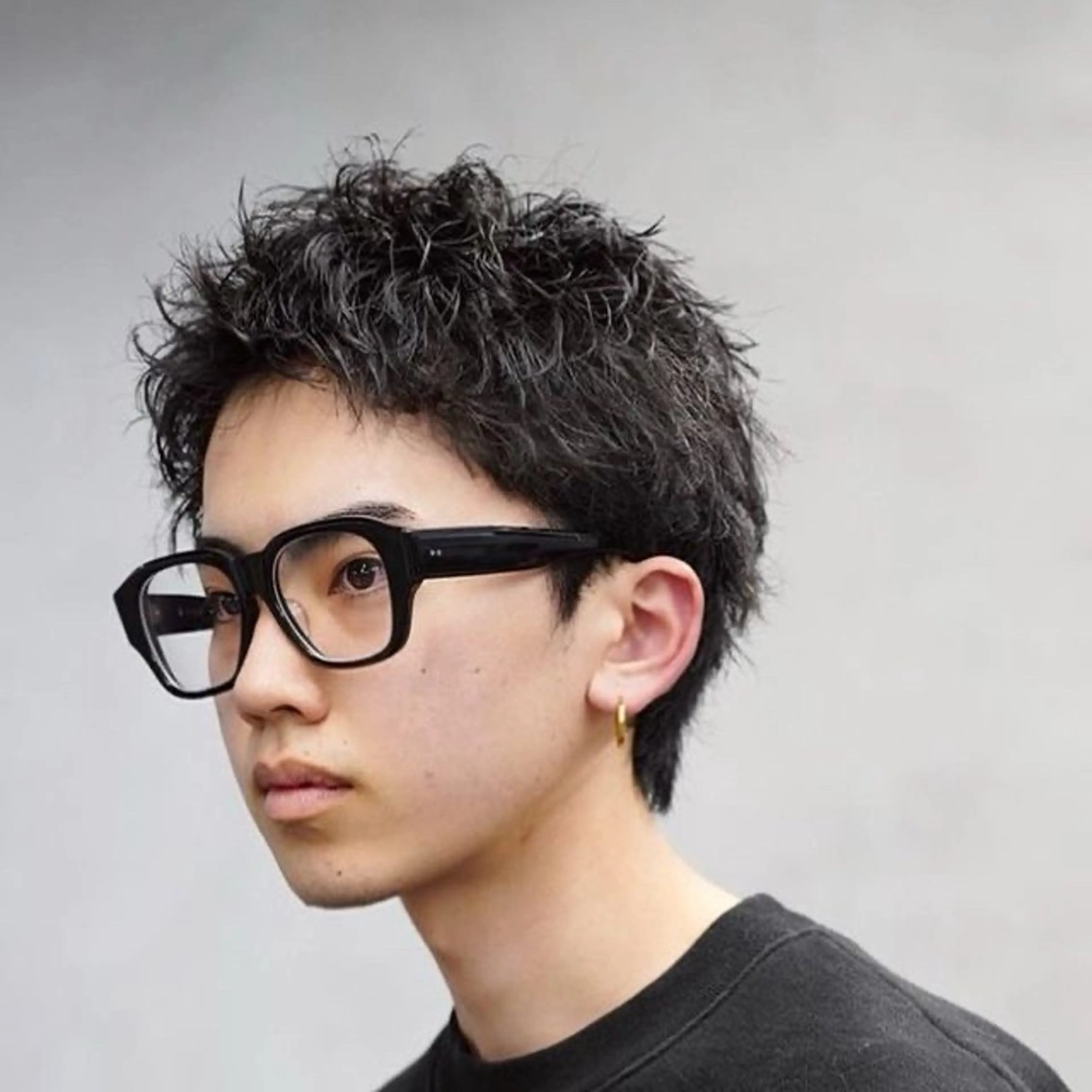 パーマ メンズ fifth 安次富　泰雅のヘアスタイル