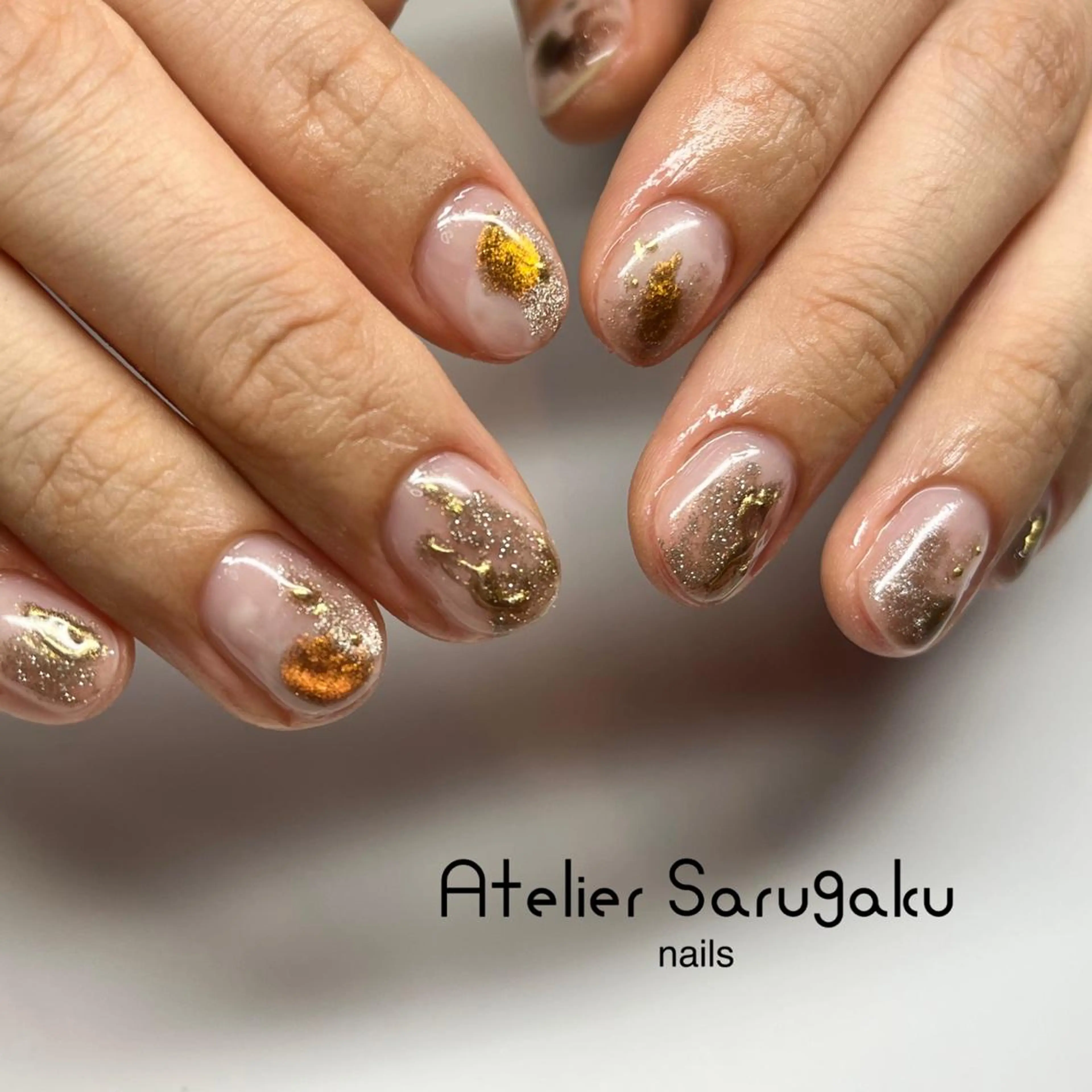 ネイル ハンドネイル 駒沢大学sususu nailのネイルデザイン