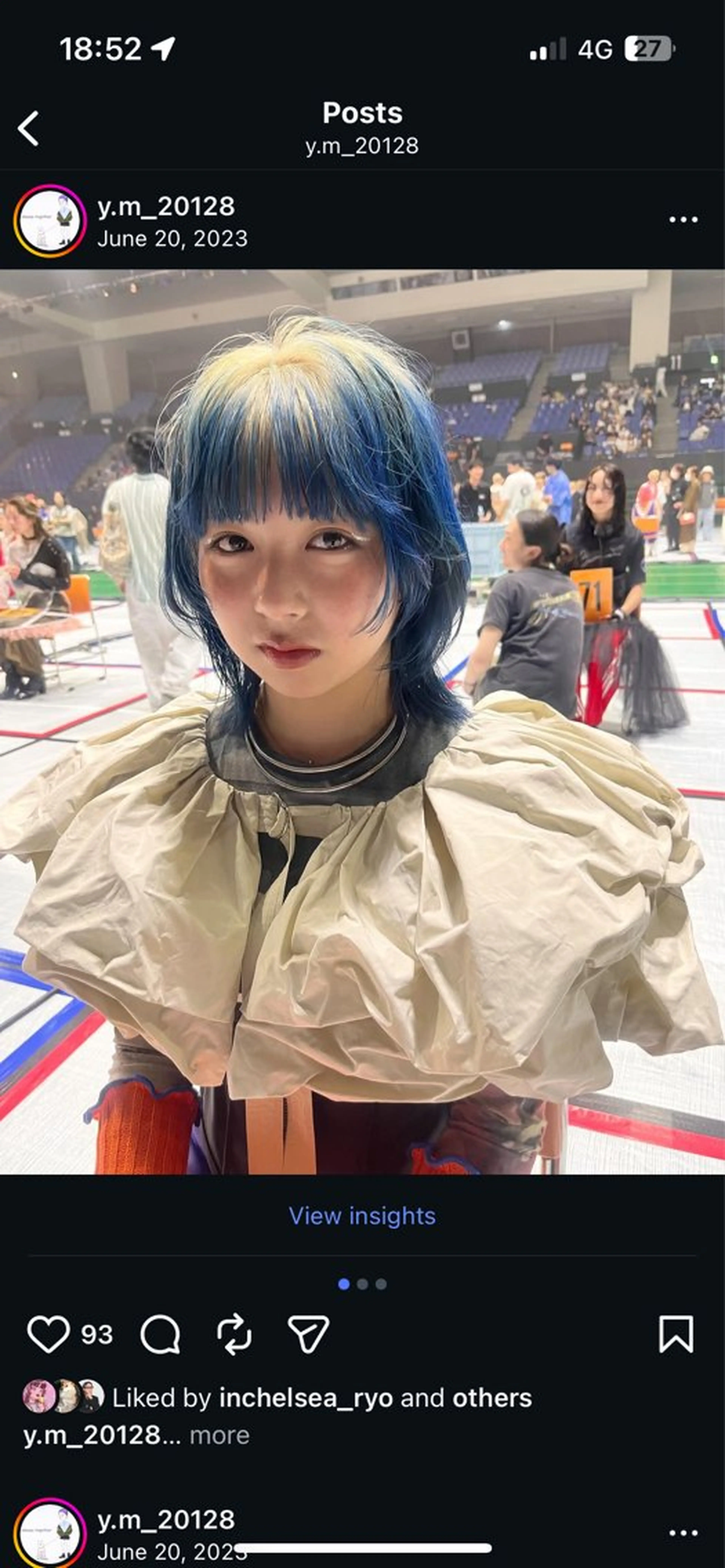 ミディアム カラー 顔周りカット カット ヘアカラー 湯川 未咲希のヘアスタイル