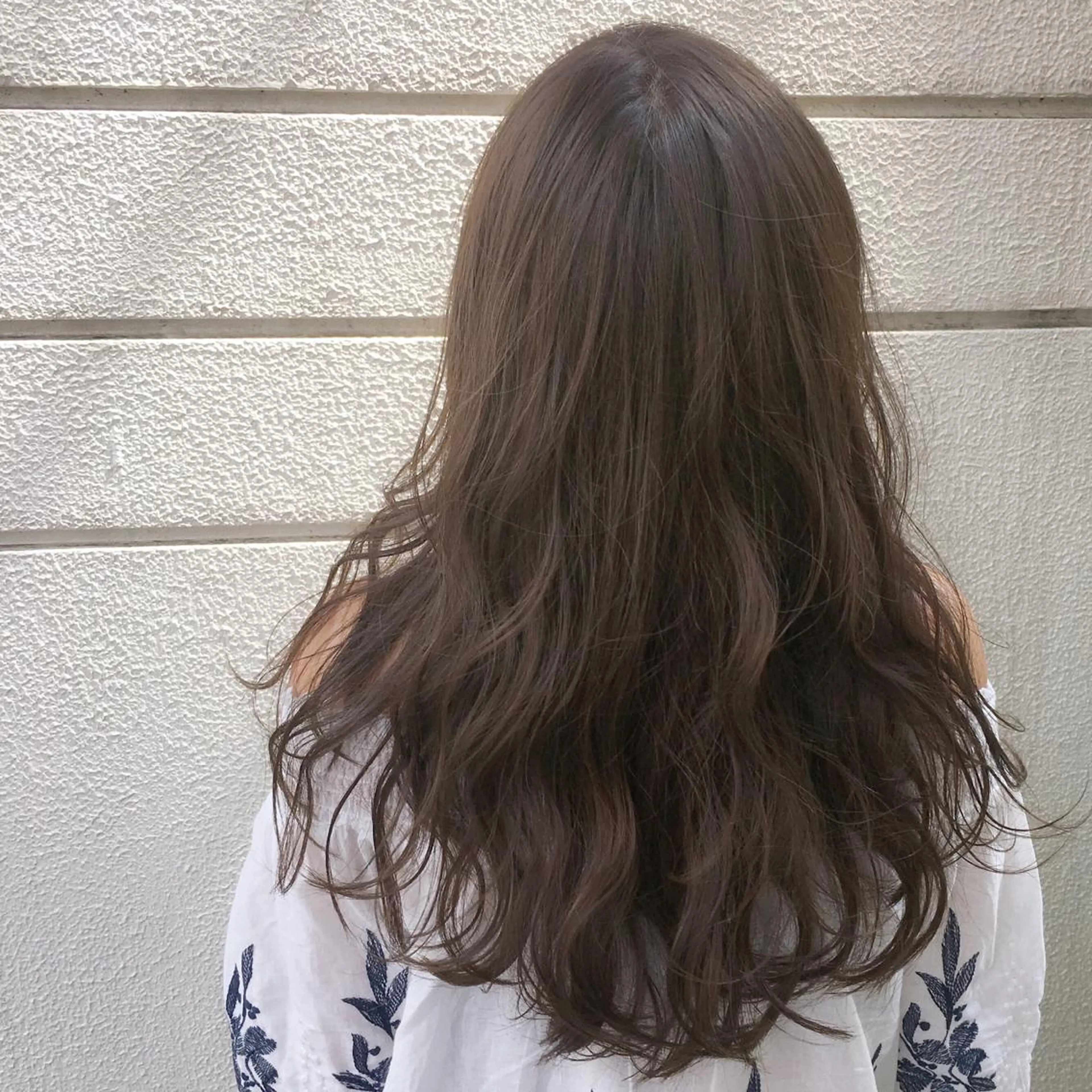 ロング カラー 低ダメージパーマ ケアパーマ/武田明大のヘアスタイル