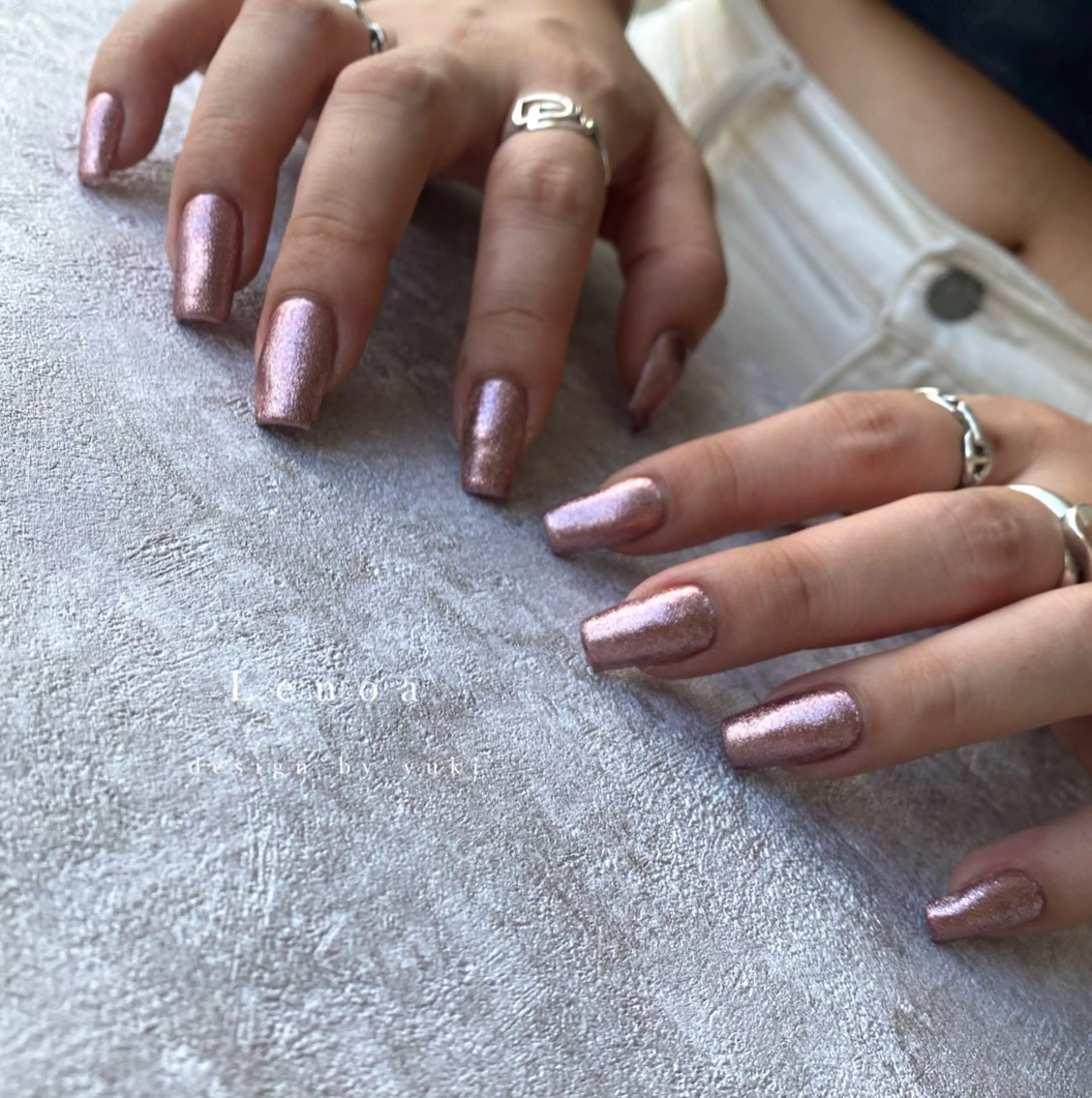 ネイル ハンドネイル Lenoa Yukiのネイルデザイン