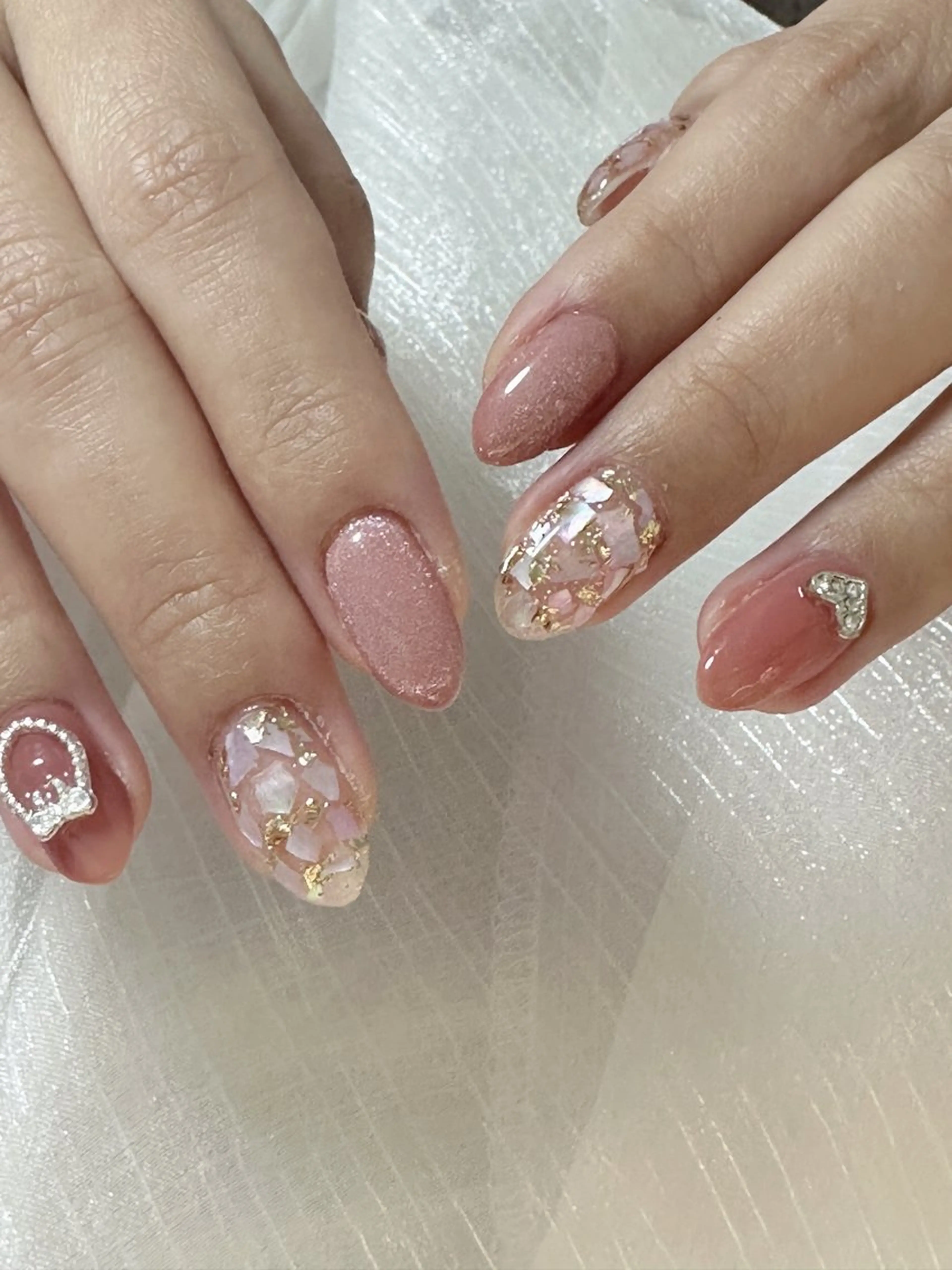 ネイル コネコネイルサロン モデル用のネイルデザイン