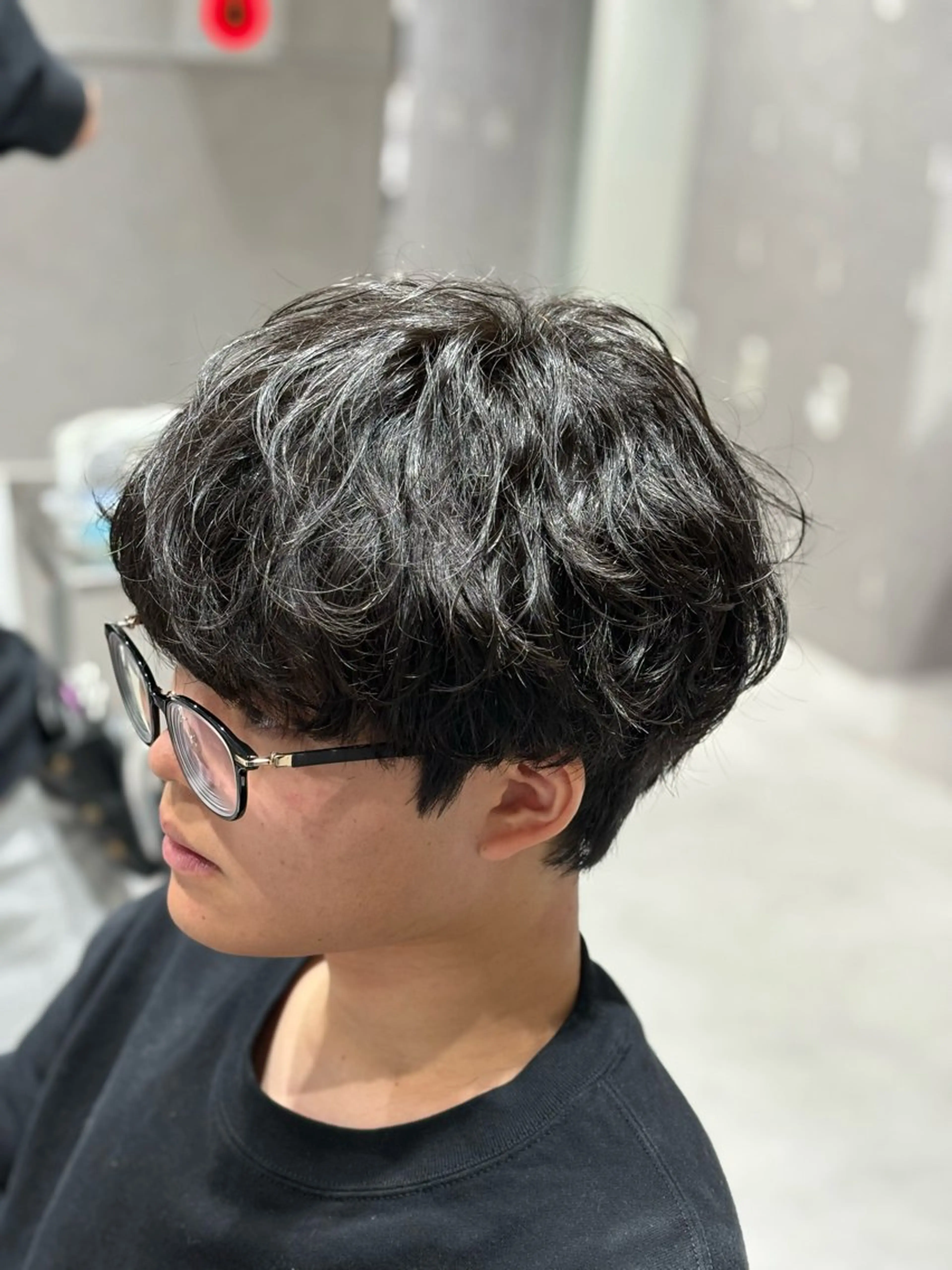 ショート パーマ メンズ カット パーマ 【メンズ特化】 池田大成✂︎のヘアスタイル