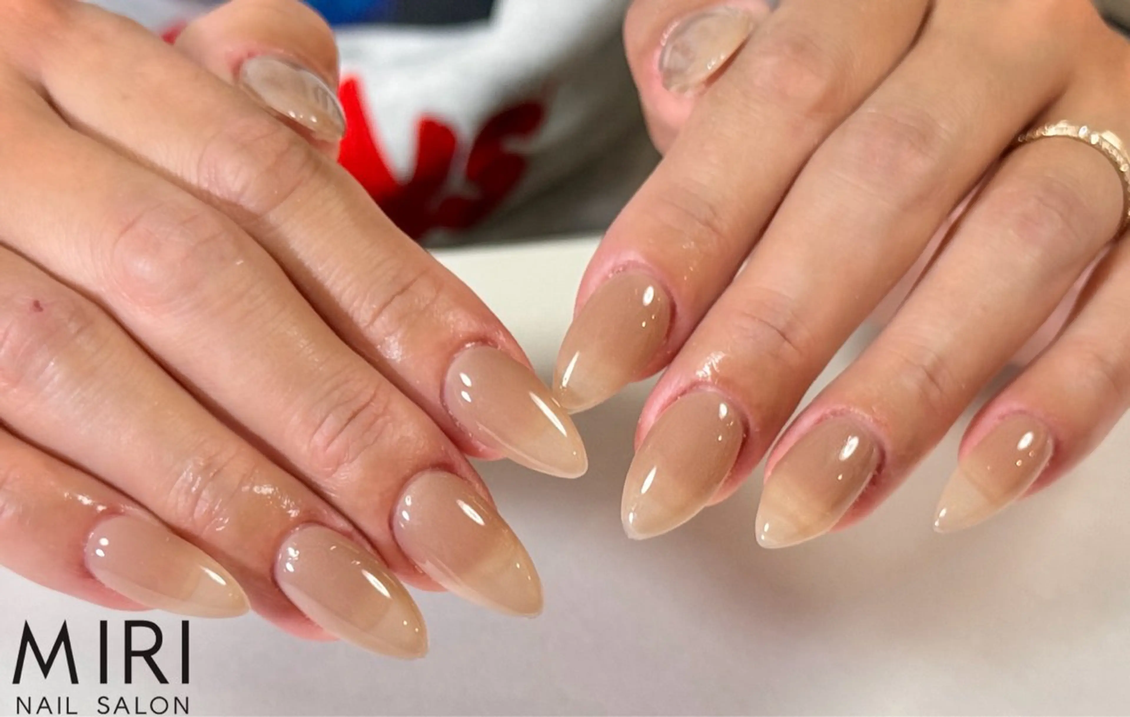 ネイル 長さ出し Miri nail salonのネイルデザイン
