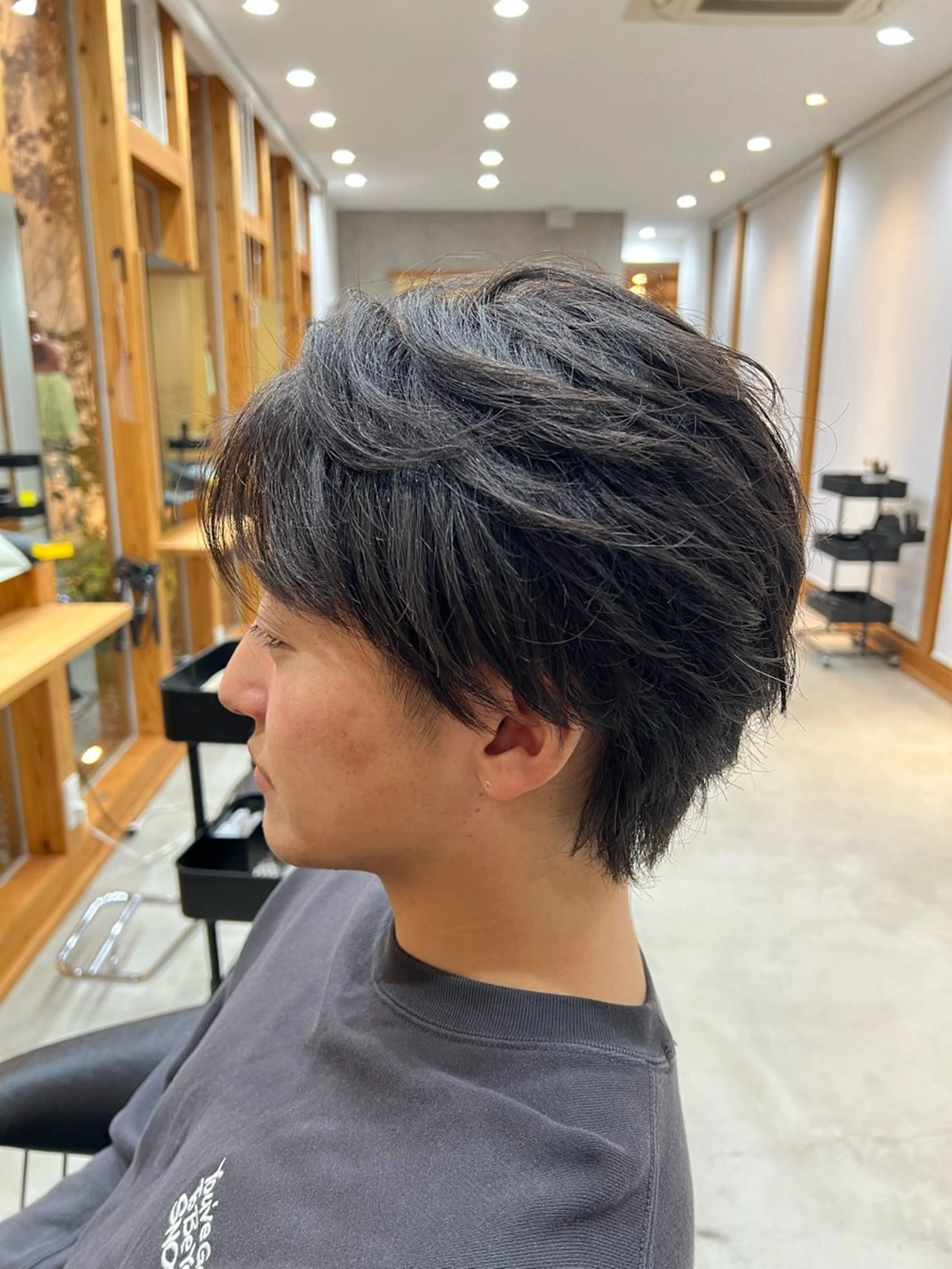 メンズ カット 解良 優斗のヘアスタイル