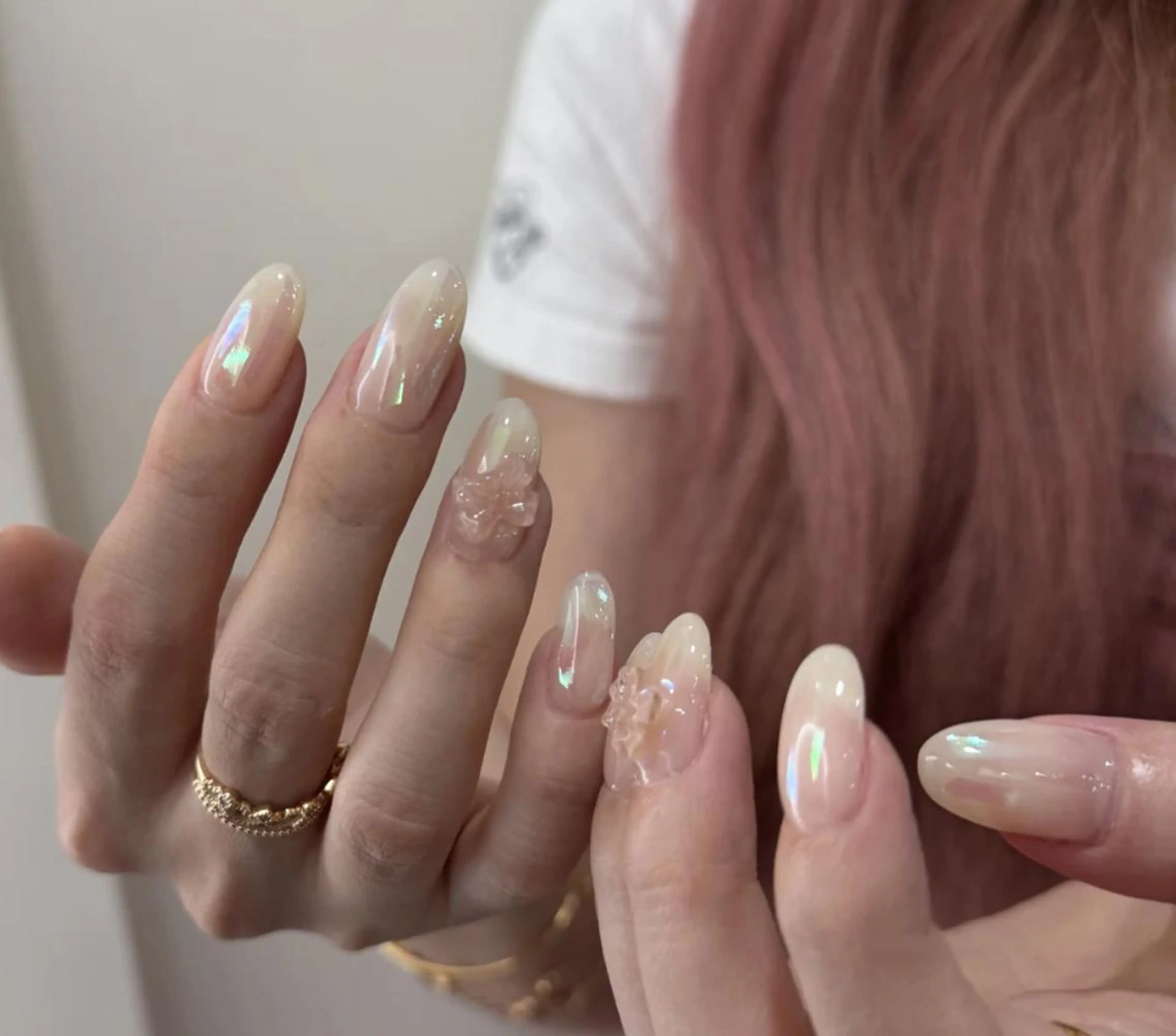 ネイル ハンドネイル ハンドケア 🍑 momo_nailのネイルデザイン