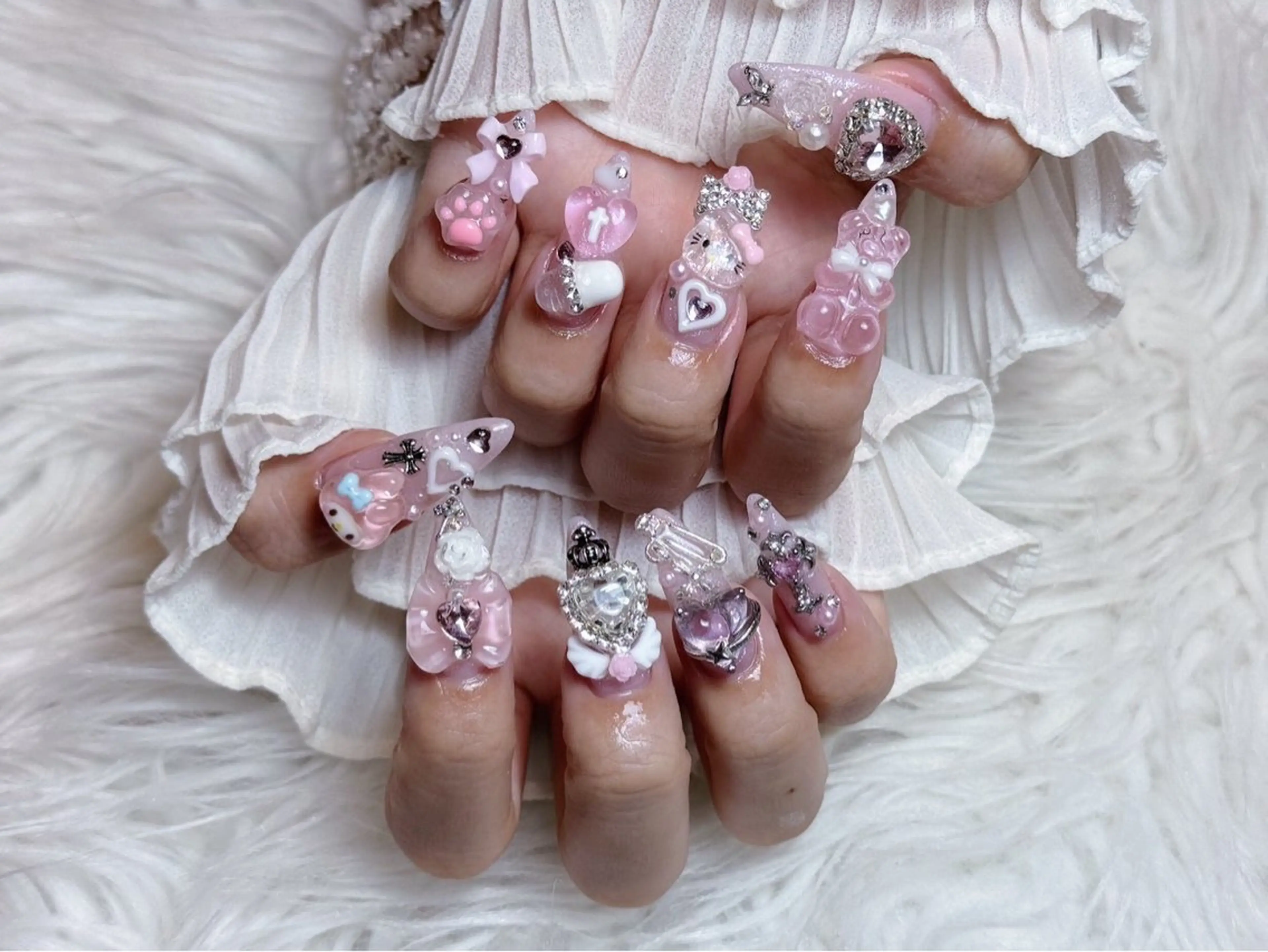 ネイル ハンドネイル 🍑Yun nail 店長🍑のネイルデザイン