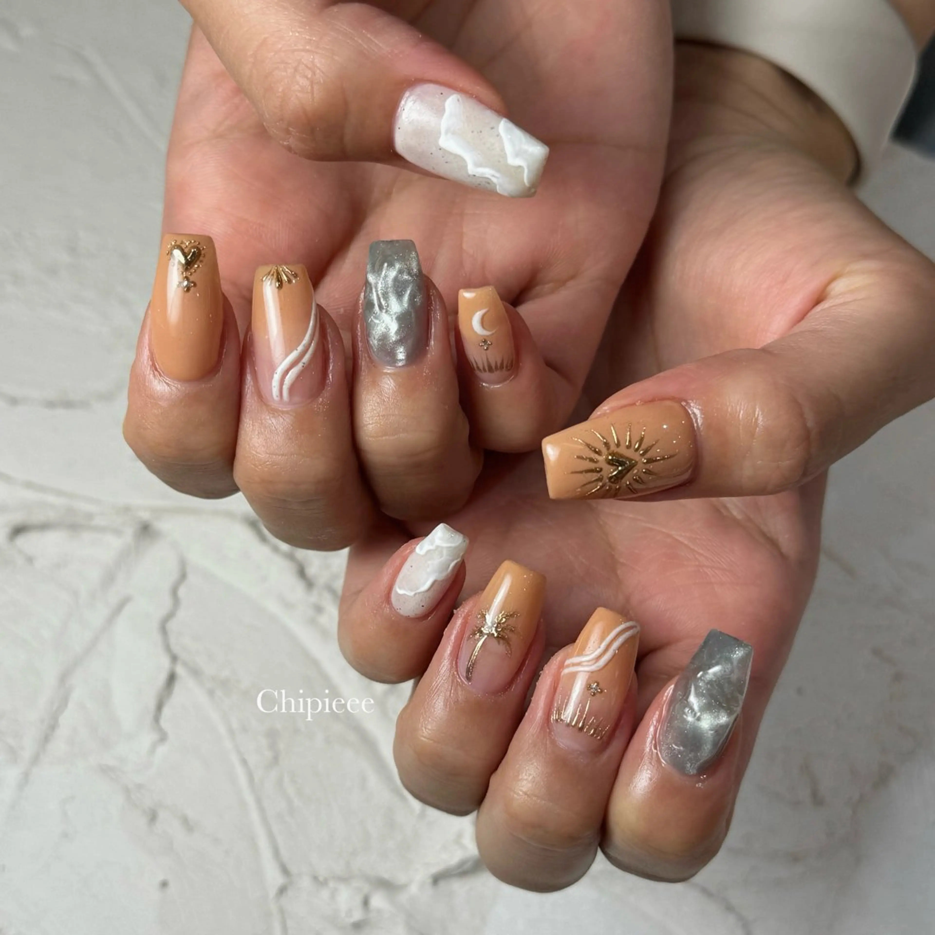 ネイル アートネイル ハンドネイル le  nail edition天神店所属・le MAIKA 天神のネイルデザイン